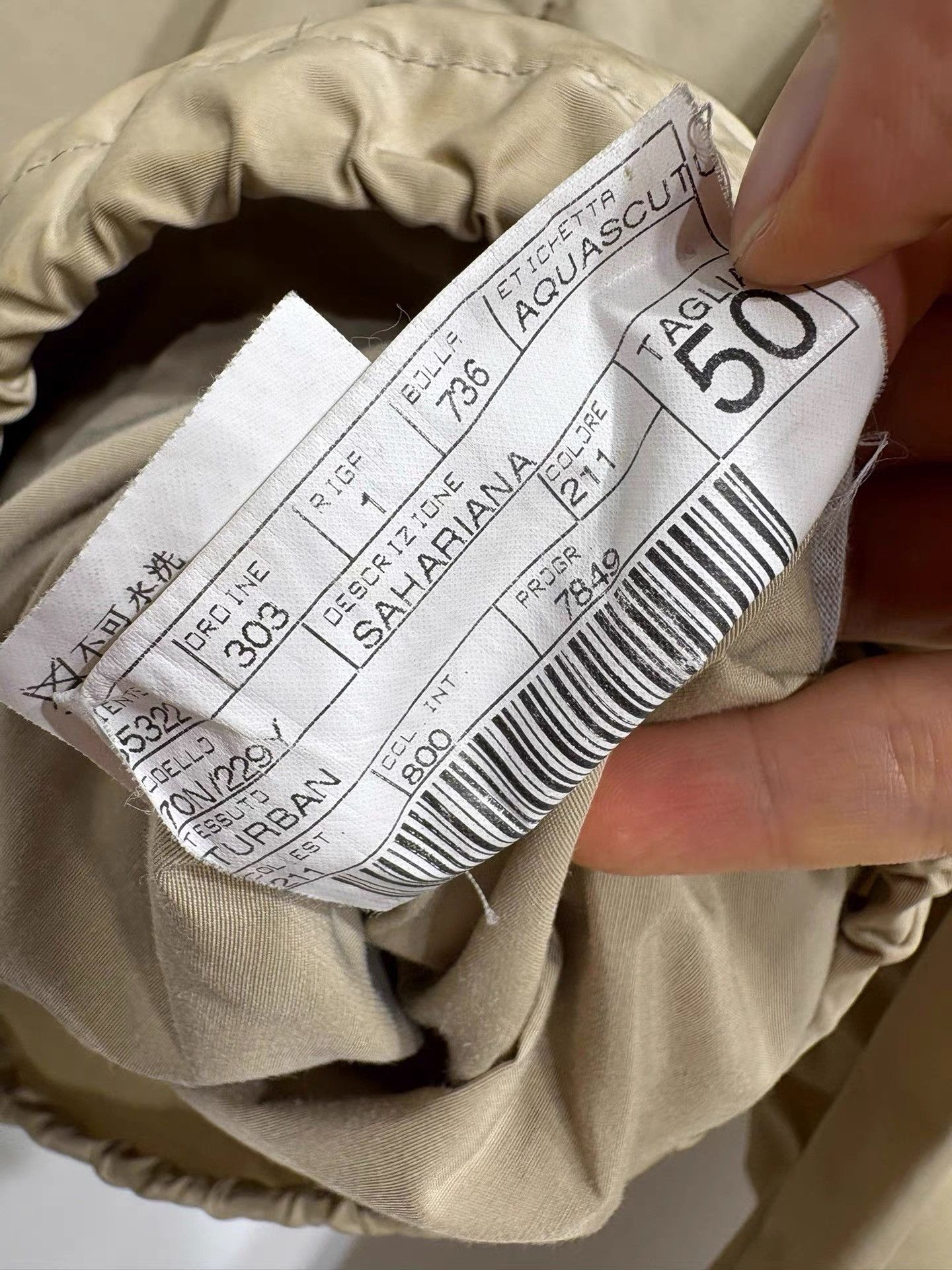 Aquascutum Aquascutum Men's Jacket Trench Coat K29 Size US L / EU 52-54 / 3 - 8 Thumbnail