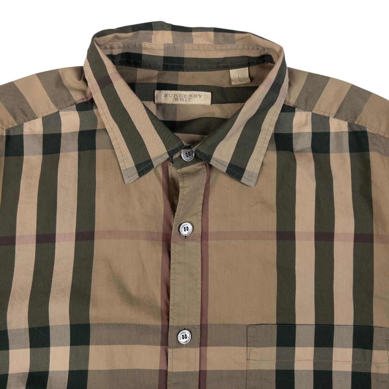 Burberry Vintage Burberry Nova Check Long Sleeve Shirt Size M Size US L / EU 52-54 / 3 - 3 Thumbnail