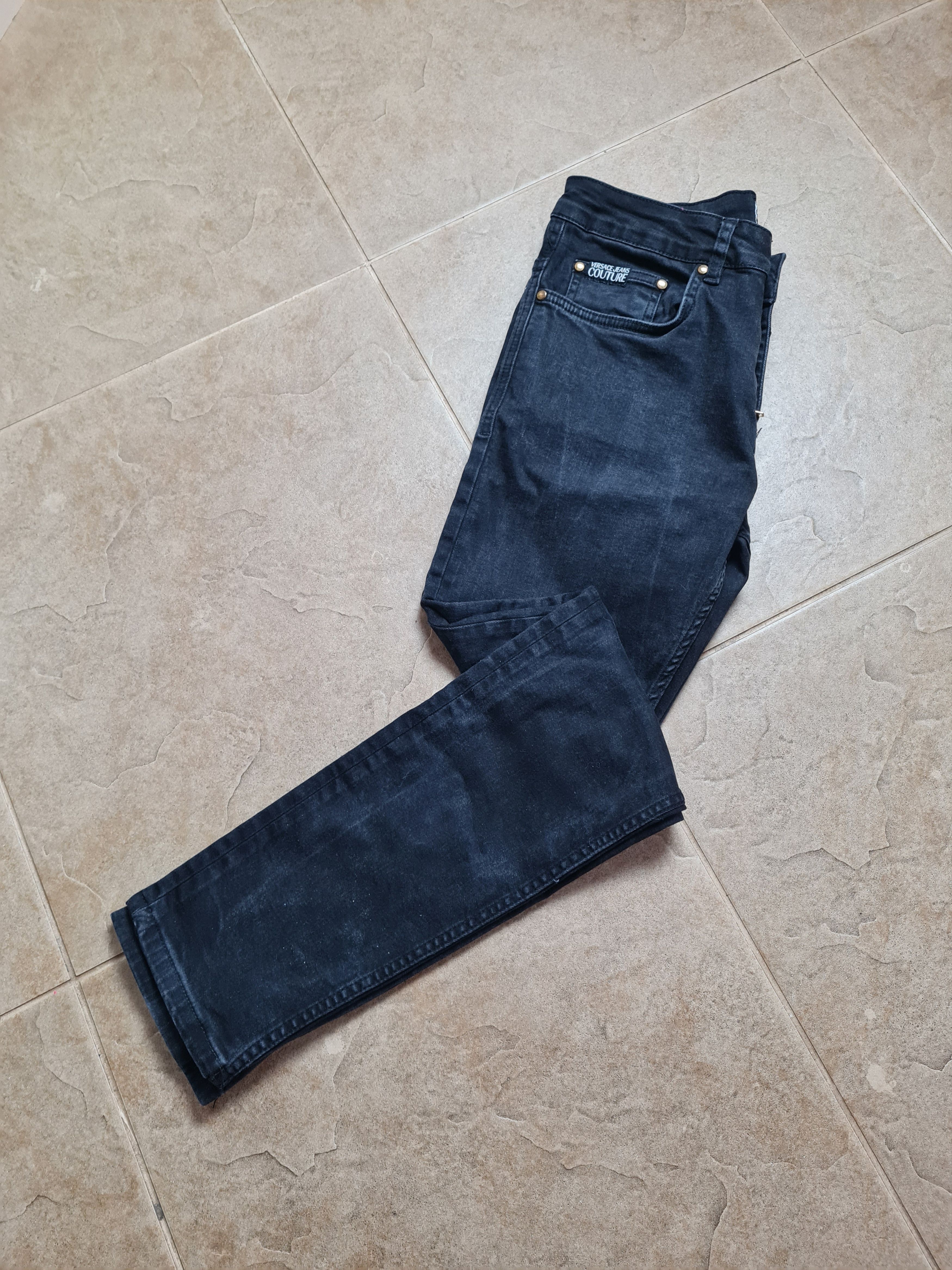 Versace Jeans Couture VINTAGE VERSACE JEANS COUTURE DENIM BIG LOGO TAG IT 44 Size US 28 / EU 44 - 15 Thumbnail