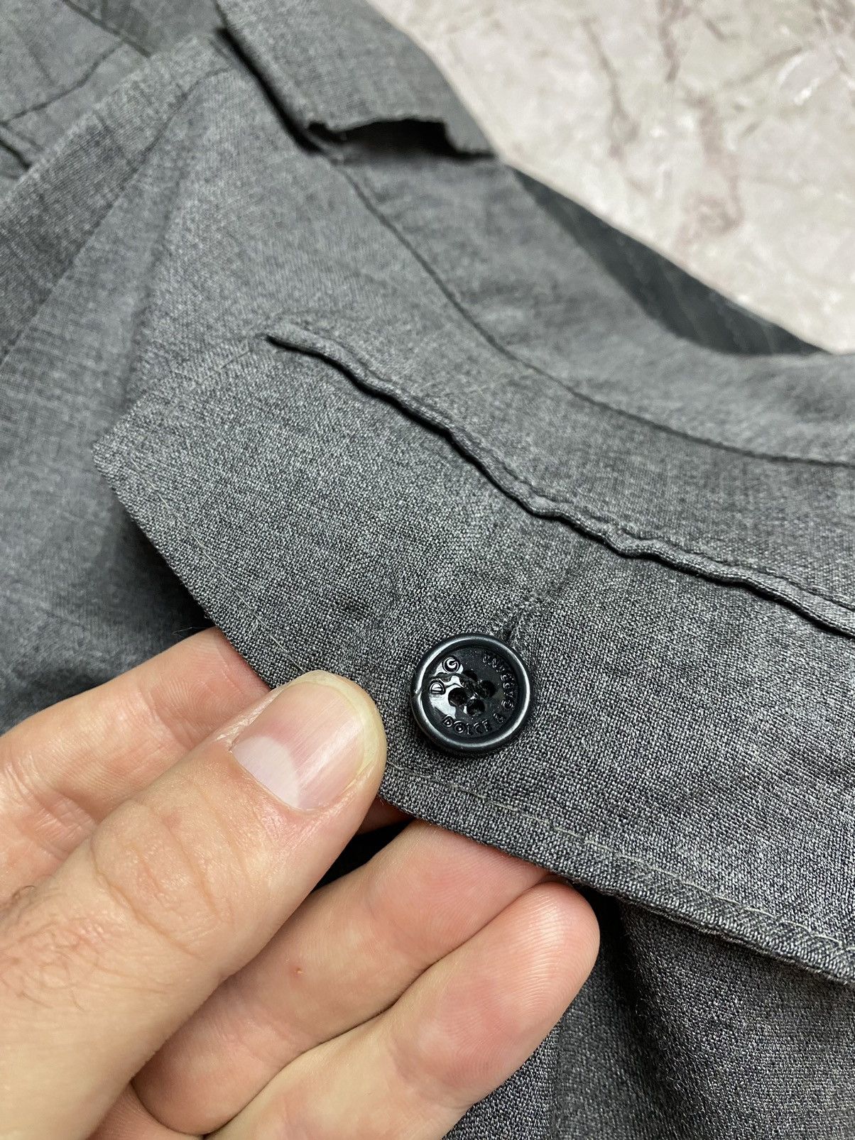 Dolce & Gabbana × Vintage DOLCE GABBANA Pants Suit Trousers Vintage Grey A8539 Size US 34 / EU 50 - 5 Thumbnail