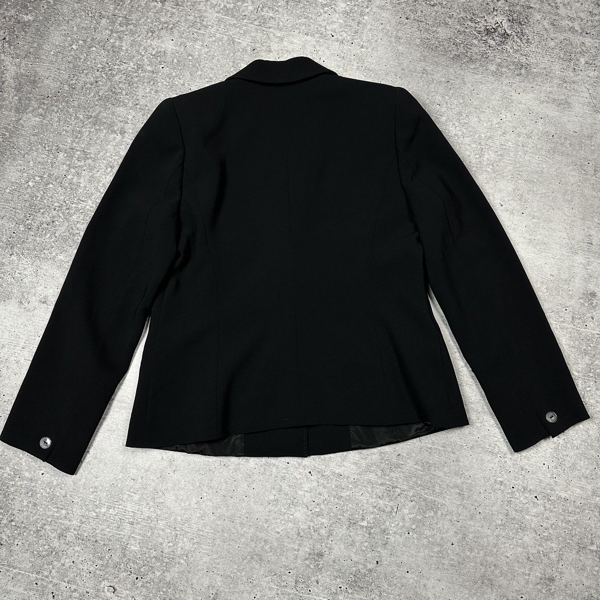 Max Mara × Vintage Max Mara Studio Refolo Blazer Jacket One Button Women’s Size M / US 6-8 / IT 42-44 - 10 Thumbnail