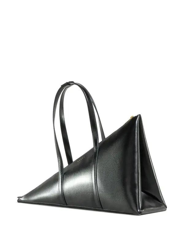 Marni oc11z0525 Size: OS/Prisma Leather Tote Bag in Black Size ONE SIZE - 2 Thumbnail