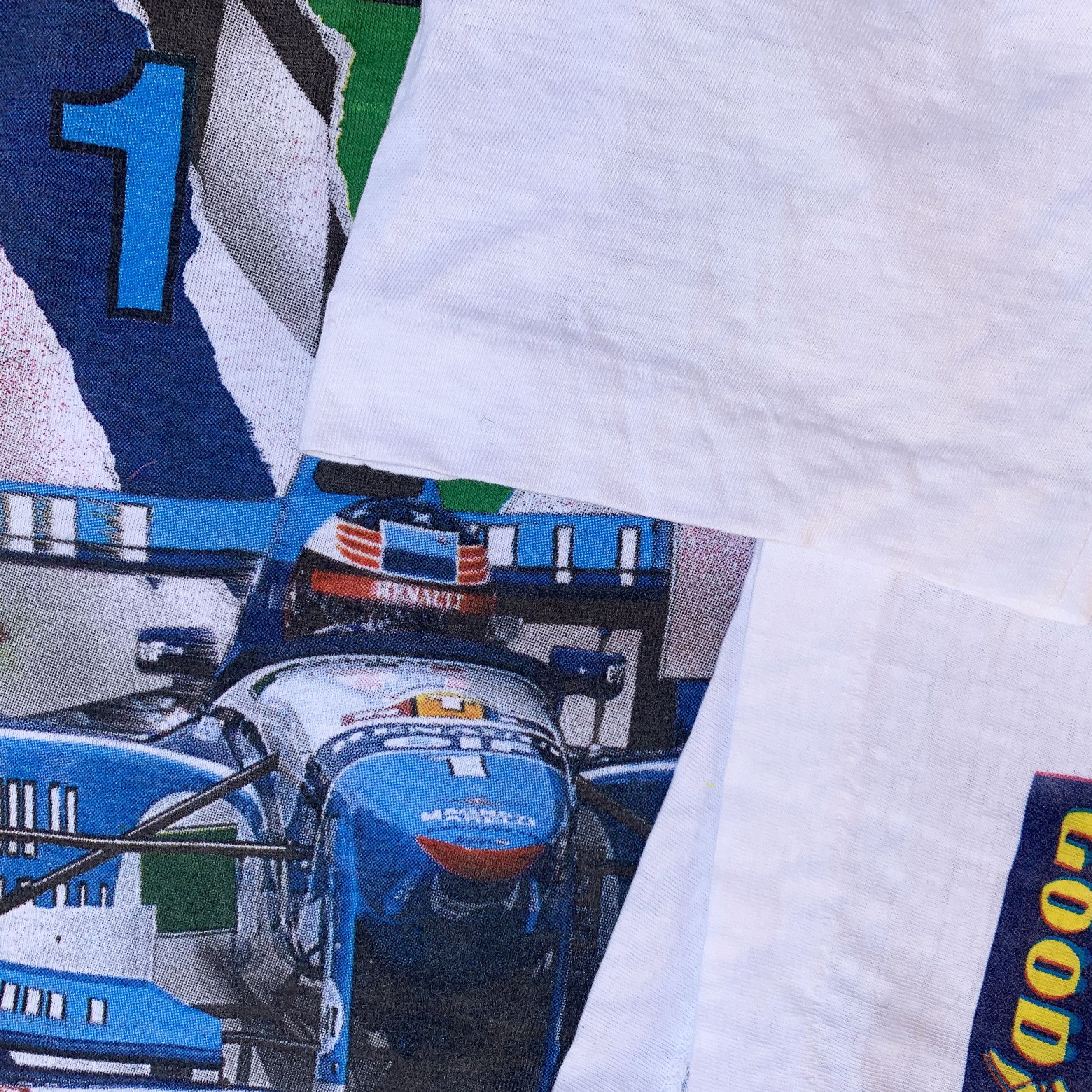 Vintage 90s RENAULT T shirt Racing Tee Formula One Single Stitch Size US M / EU 48-50 / 2 - 4 Thumbnail
