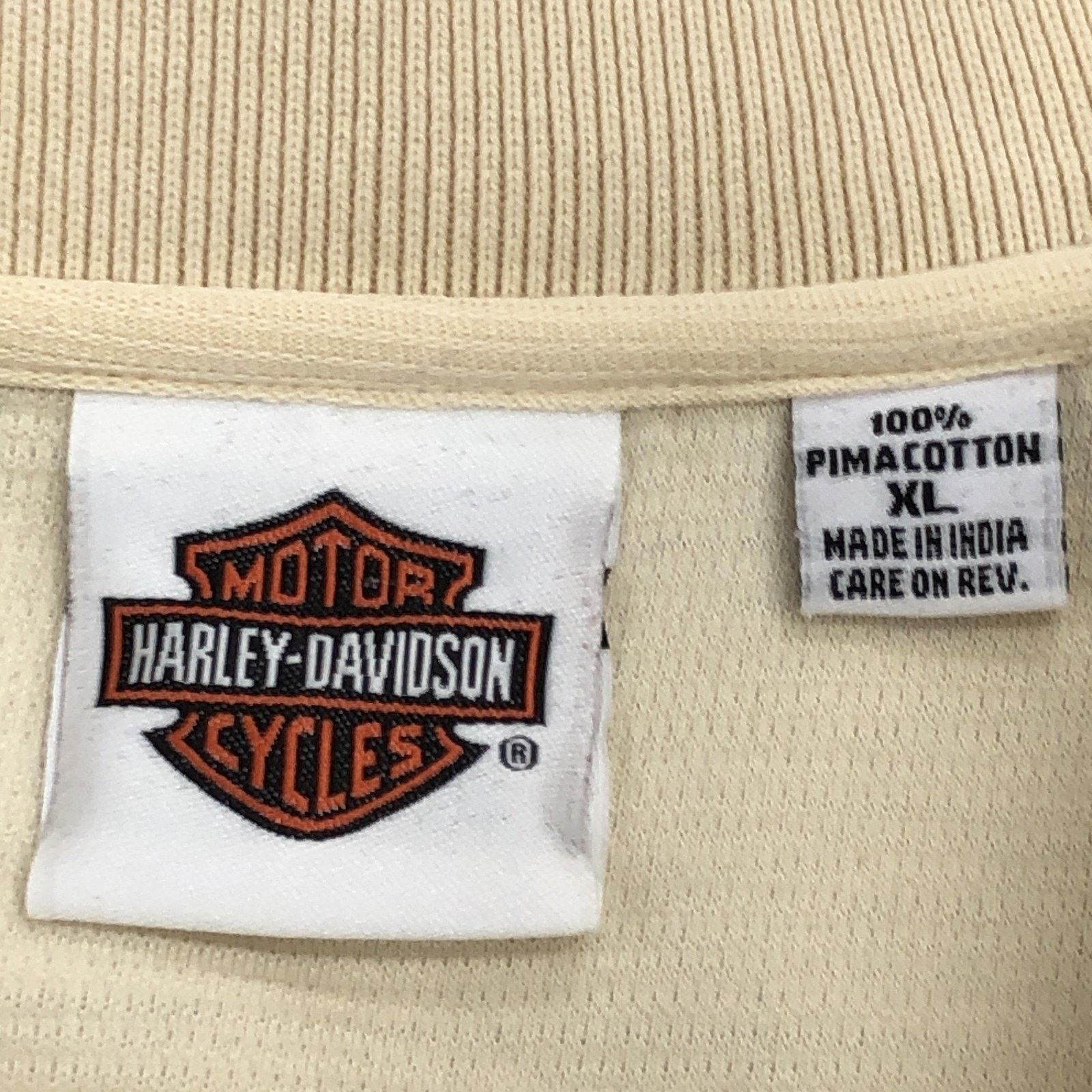 Harley Davidson Harley-Davidson Polo Shirt XL Longhorn Grand Prairie TX Size US XL / EU 56 / 4 - 16 Thumbnail