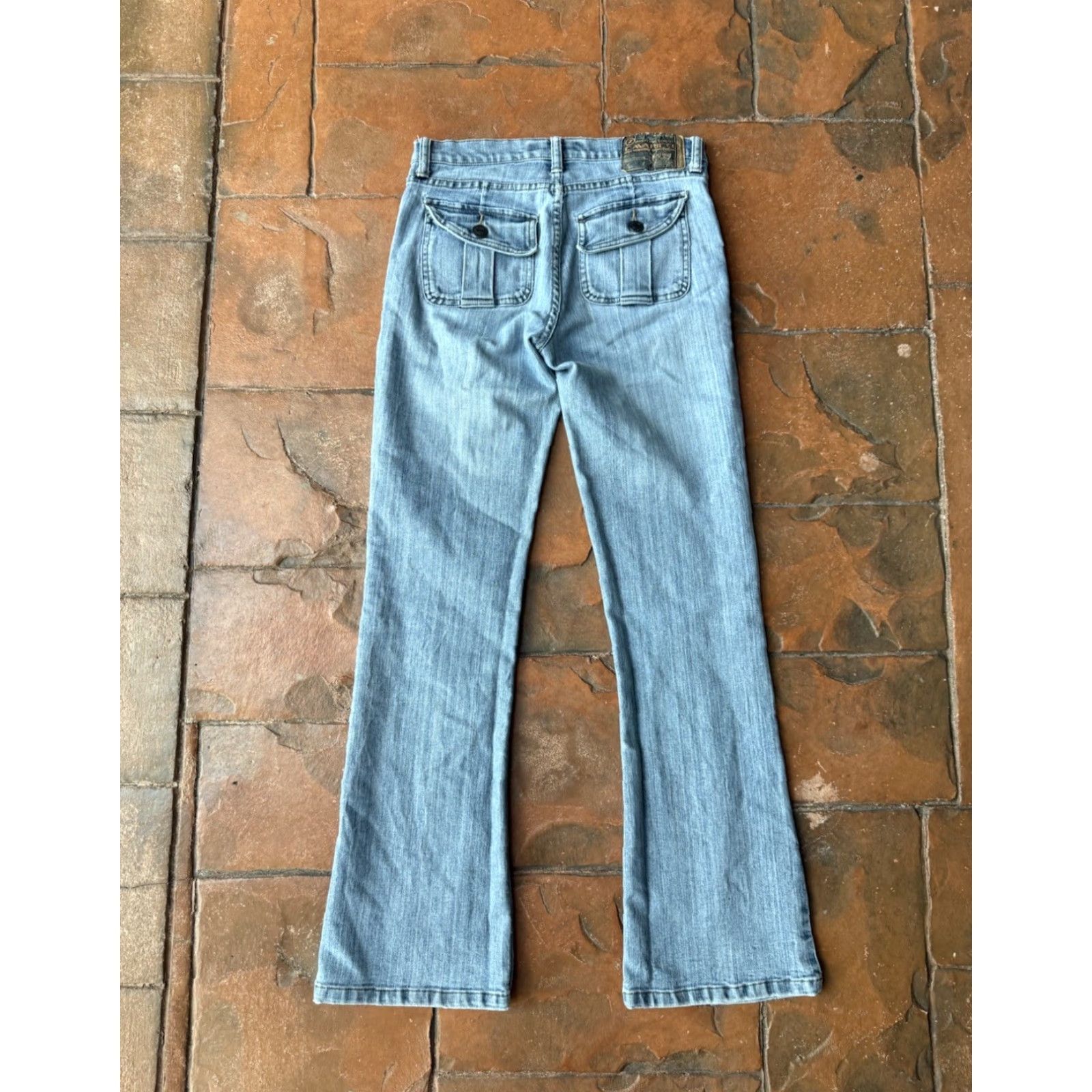 Vintage VINTAGE Z. Cavaricci Jeans Women’s 14 Bootcut Flare Denim Blue Retro 90s Size 36" / US 14 / IT 50 - 3 Thumbnail
