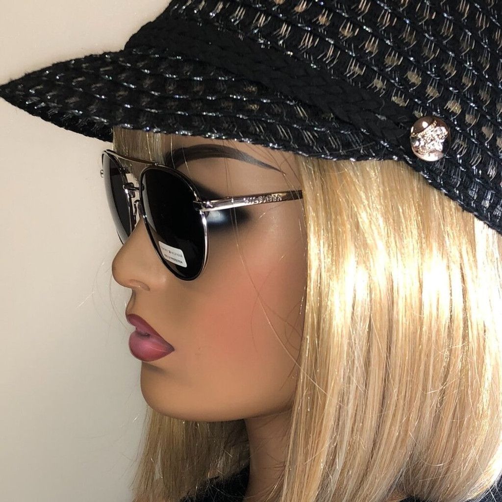 Tommy Hilfiger Tommy Hilfiger Silver Round Aviator Sunglasses Size ONE SIZE - 2 Thumbnail