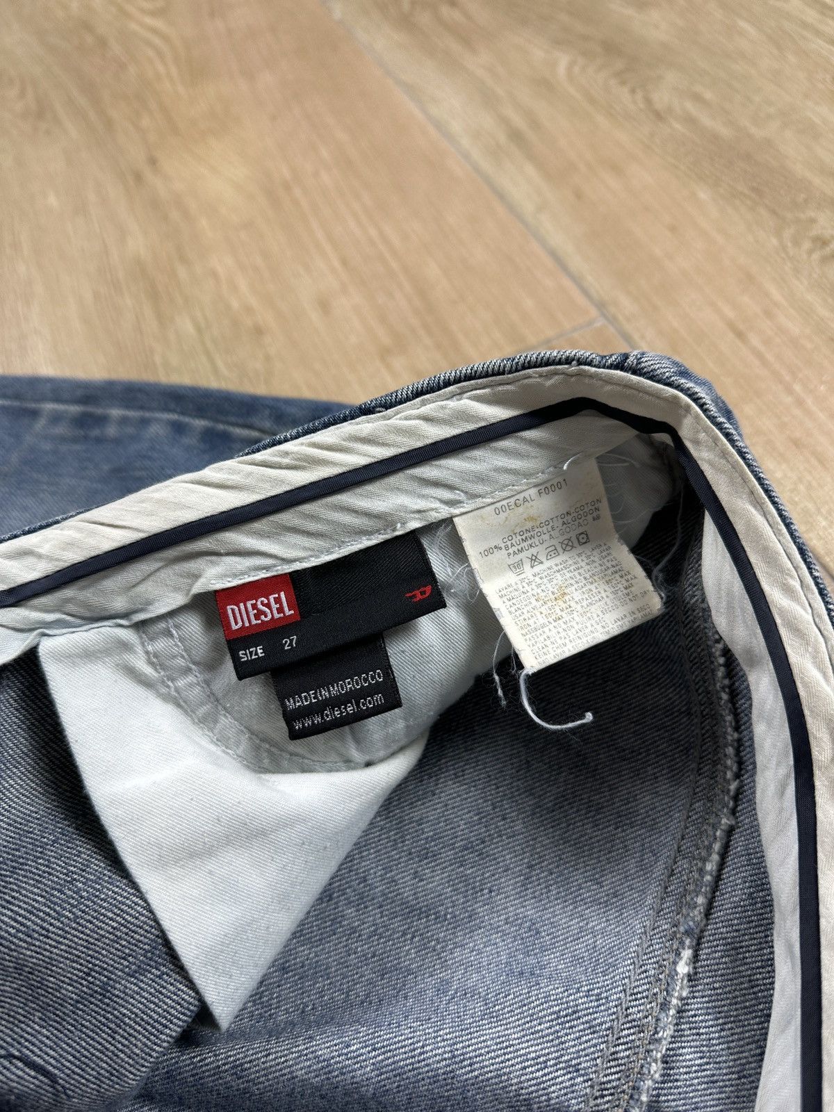 Diesel × Vintage Vintage Y2K Diesel Denim Jeans Skirt Size 27" / US 4 / IT 40 - 6 Thumbnail