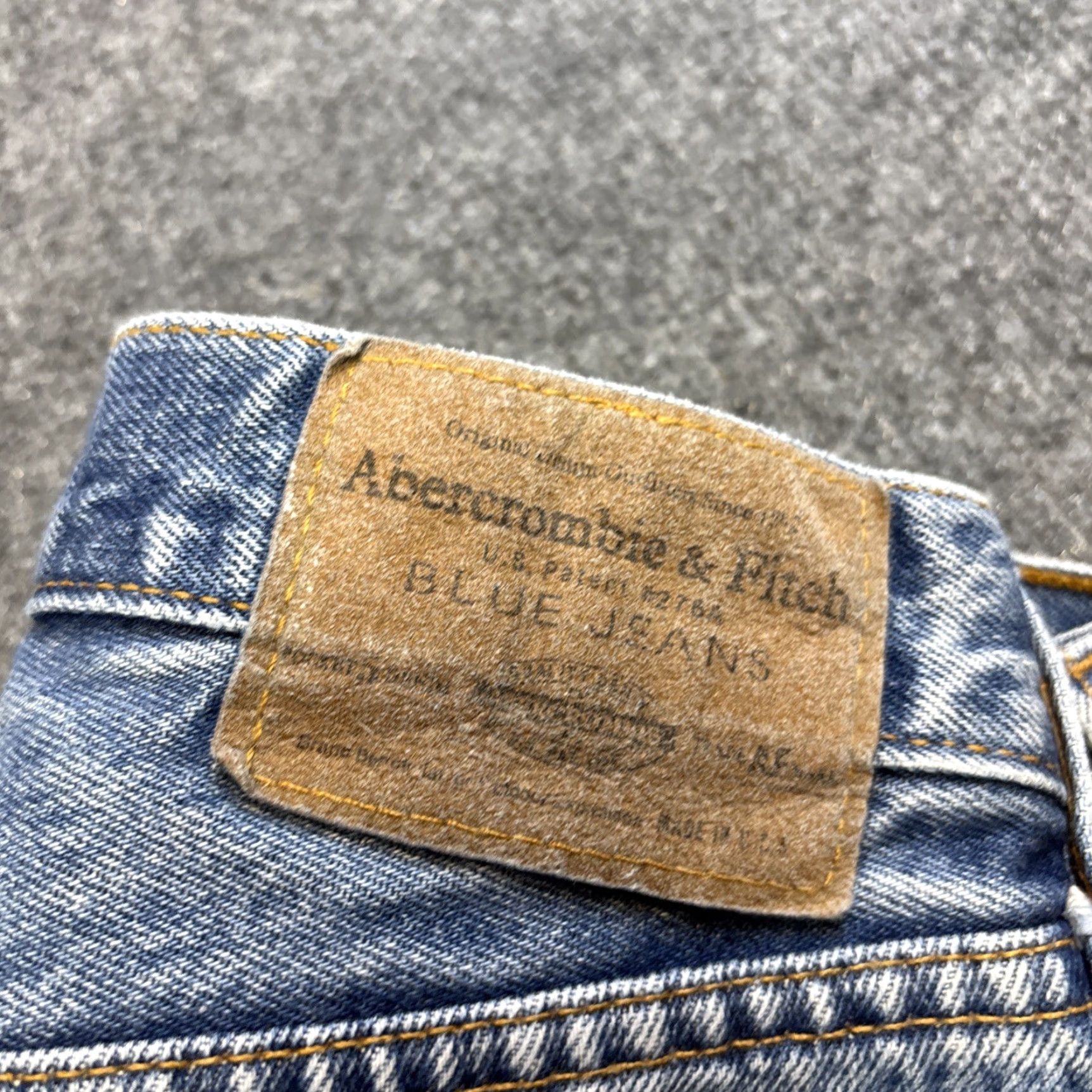 Abercrombie & Fitch Abercrombie & Fitch Jeans Slim Straight Ultra High Rise 0 Women Blue 90s Y2K Curve Love Vintage No Size 25" / US 0 / IT 36 - 2 Thumbnail