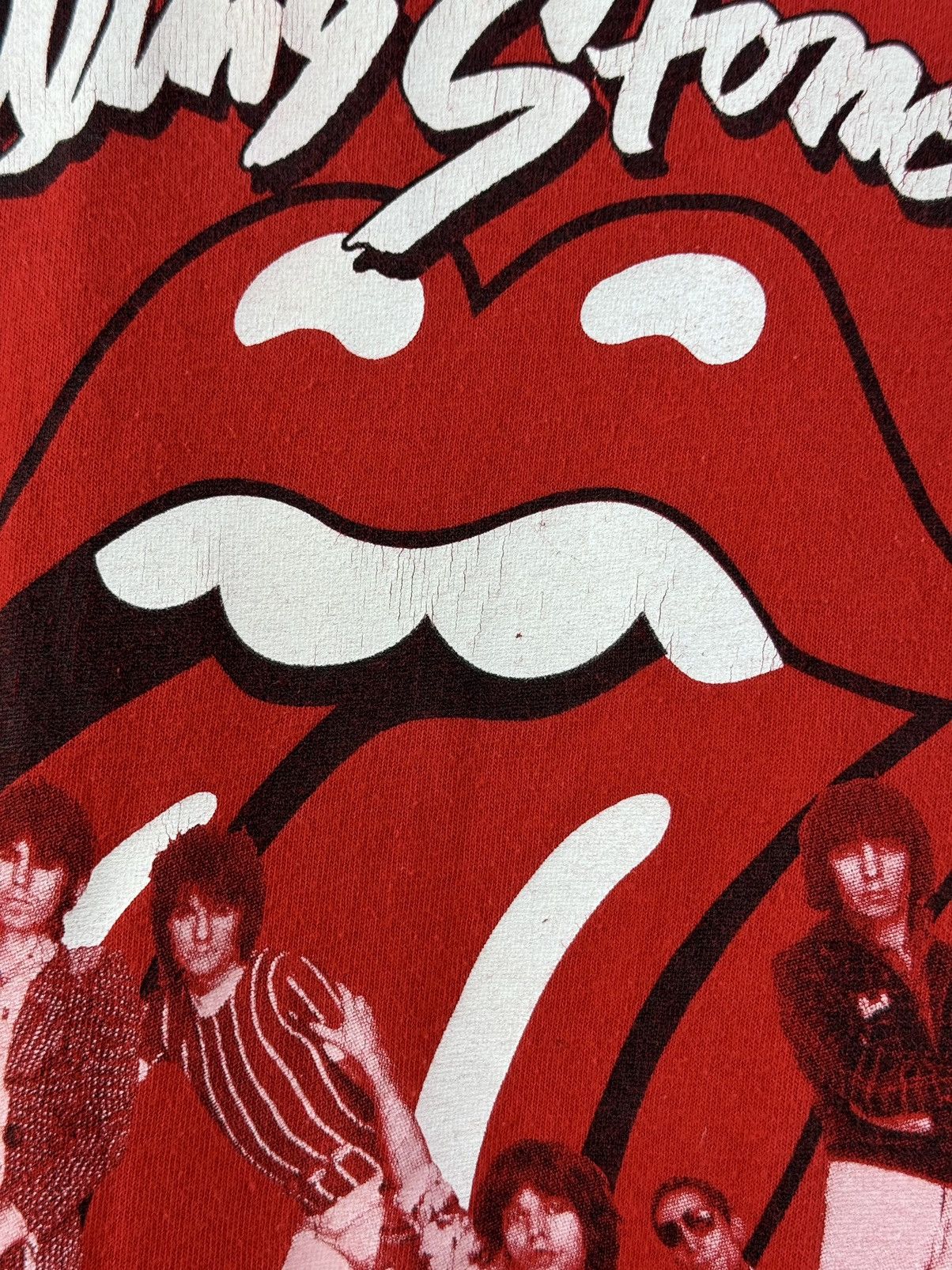 Gildan × Vintage Vintage Rolling Stones 2005 Gildan Red Short Sleeve T-Shirt Size US L / EU 52-54 / 3 - 14 Thumbnail