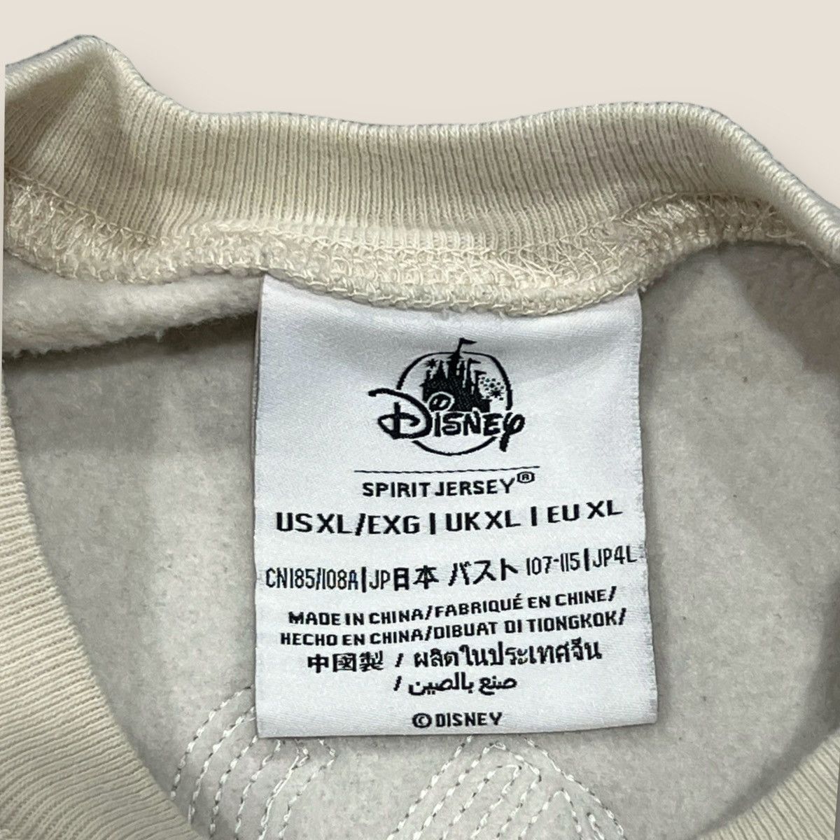 Disney Walt Disney Mickey Mouse Sequins Christmas Spirit Jerey Size XL / US 12-14 / IT 48-50 - 5 Thumbnail
