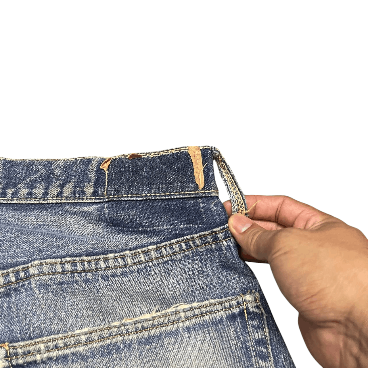 Levi's Vintage 60s Levis 501 Big E Denim Button No 2 Size US 32 / EU 48 - 16 Thumbnail