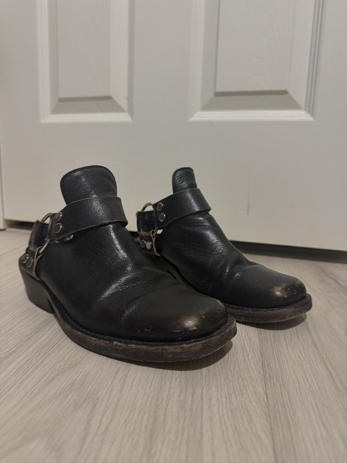 Balenciaga Santiago Ankle Harness Boots Size US 6 / IT 36 - 1 Thumbnail