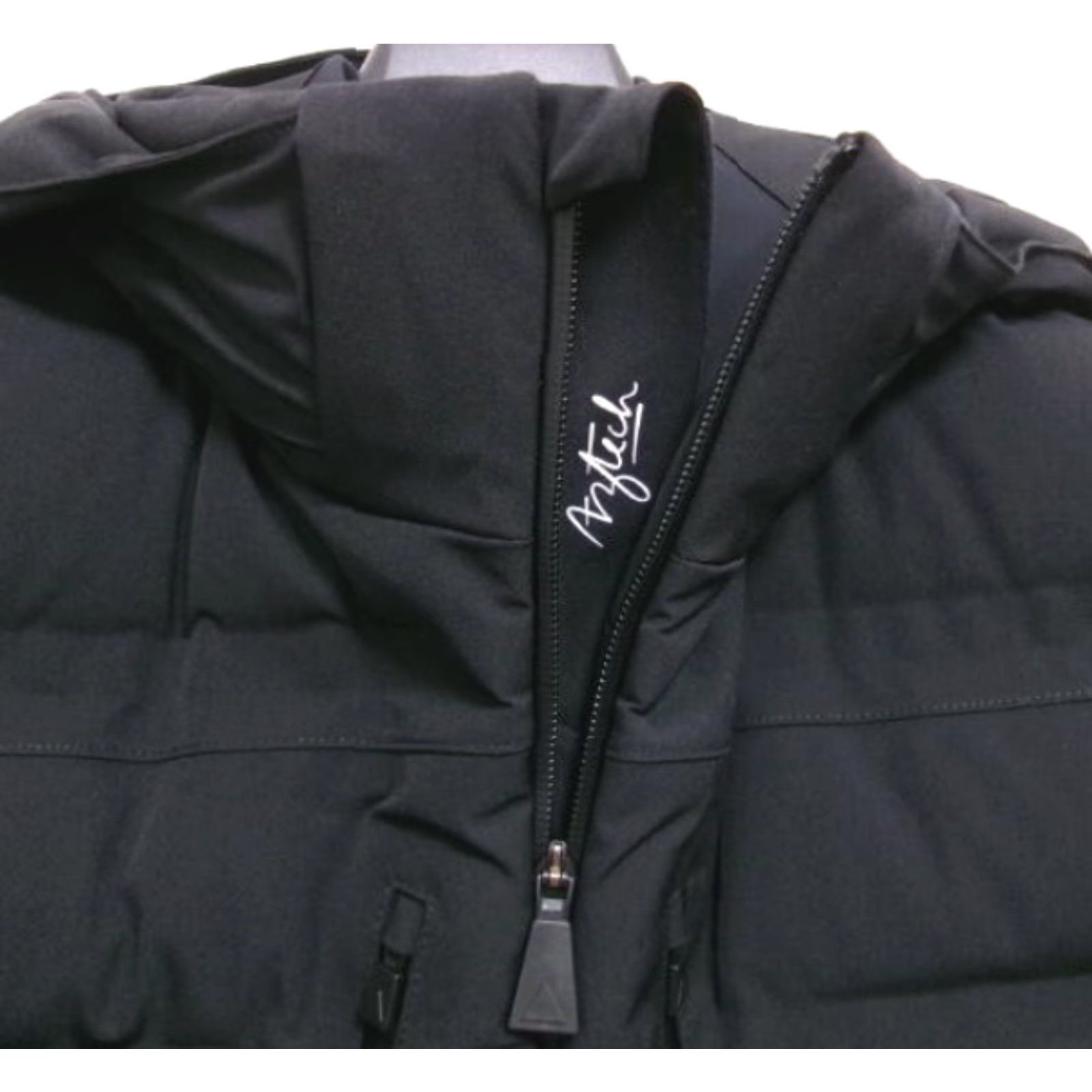Aztech Mountain AZTECH MOUNTAIN NUKE SUIT Hooded Down Jacket Black M Mens Down Jacket Hooded Size 40R - 5 Thumbnail