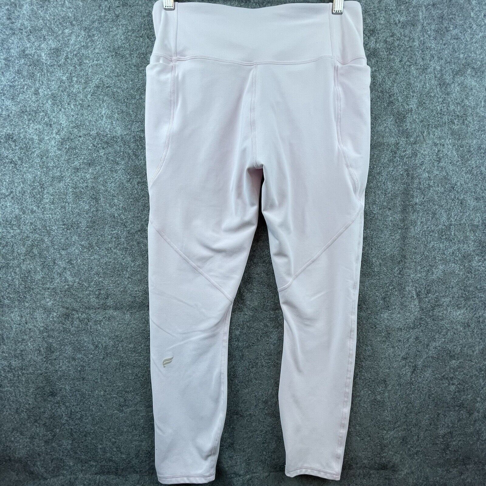 Fabletics Pure Luxe Fabletics Pants Womens Small Pink Cross Waist Crop Size 28" / US 6 / IT 42 - 2 Thumbnail