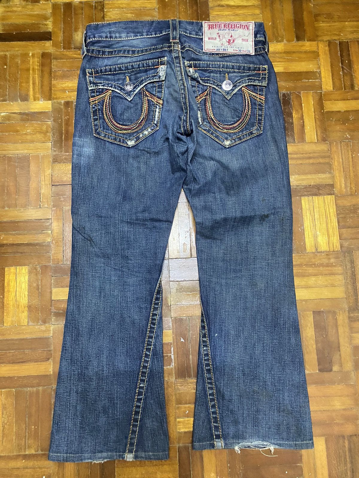 True Religion × Vintage Jean True Religion Baggy Size US 33 - 1 Thumbnail