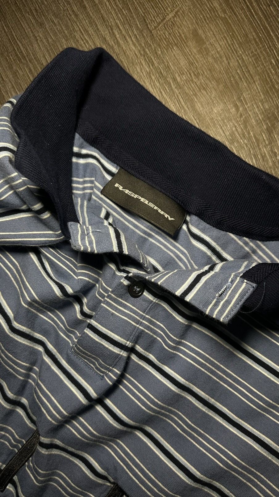 The GV Gallery GV GALLERY AQUA LONG SLEEVE POLO ! Size US XL / EU 56 / 4 - 3 Thumbnail