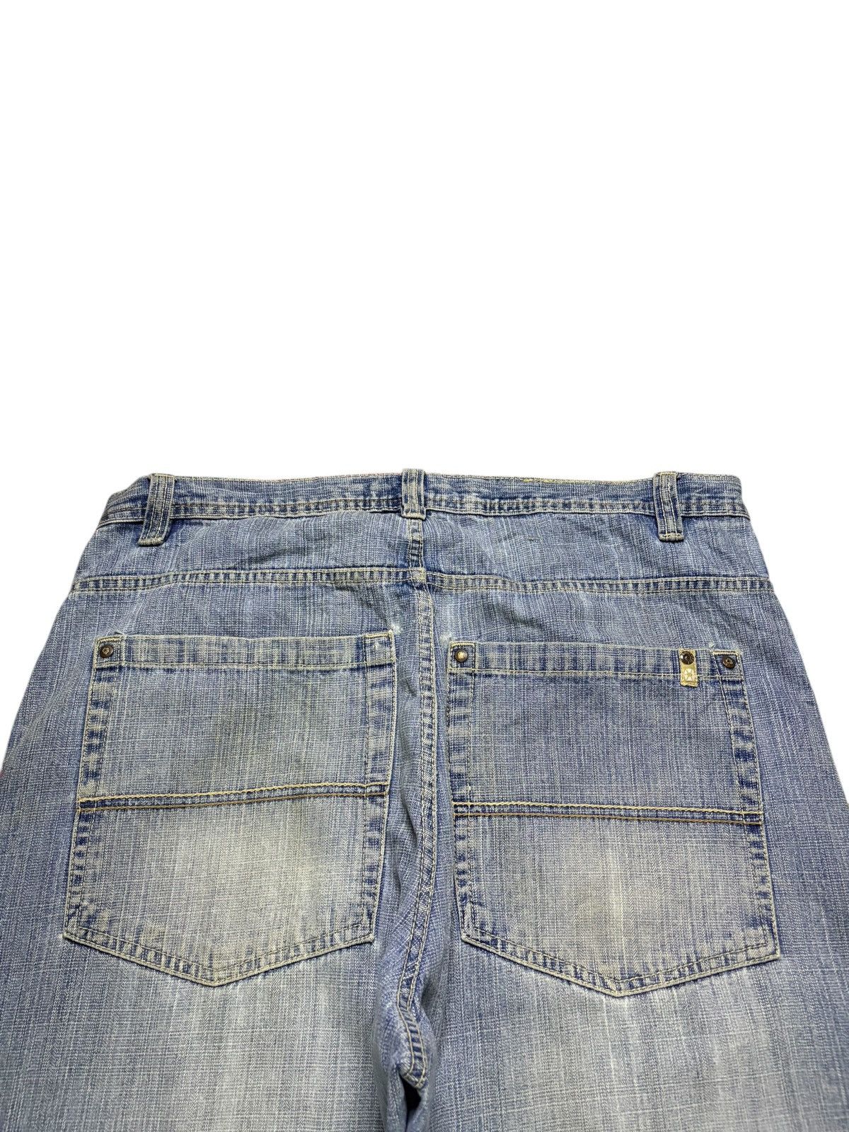 Southpole Vintage Southpole Mud Wash Wide Leg Baggy Jeans Size US 38 / EU 54 - 8 Thumbnail
