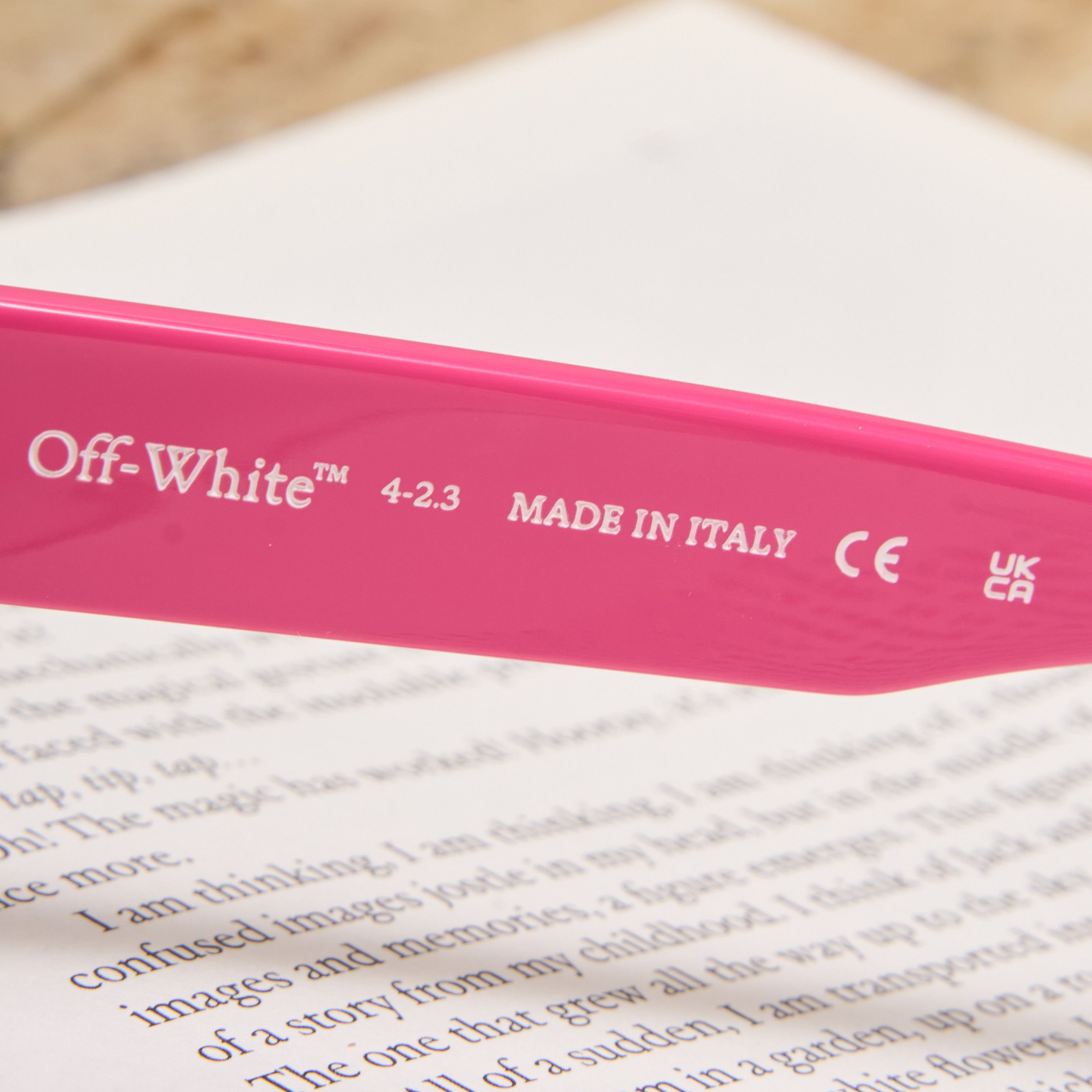 Off-White OFF WHITE Arthur Sunglasses PINK Size ONE SIZE - 5 Thumbnail