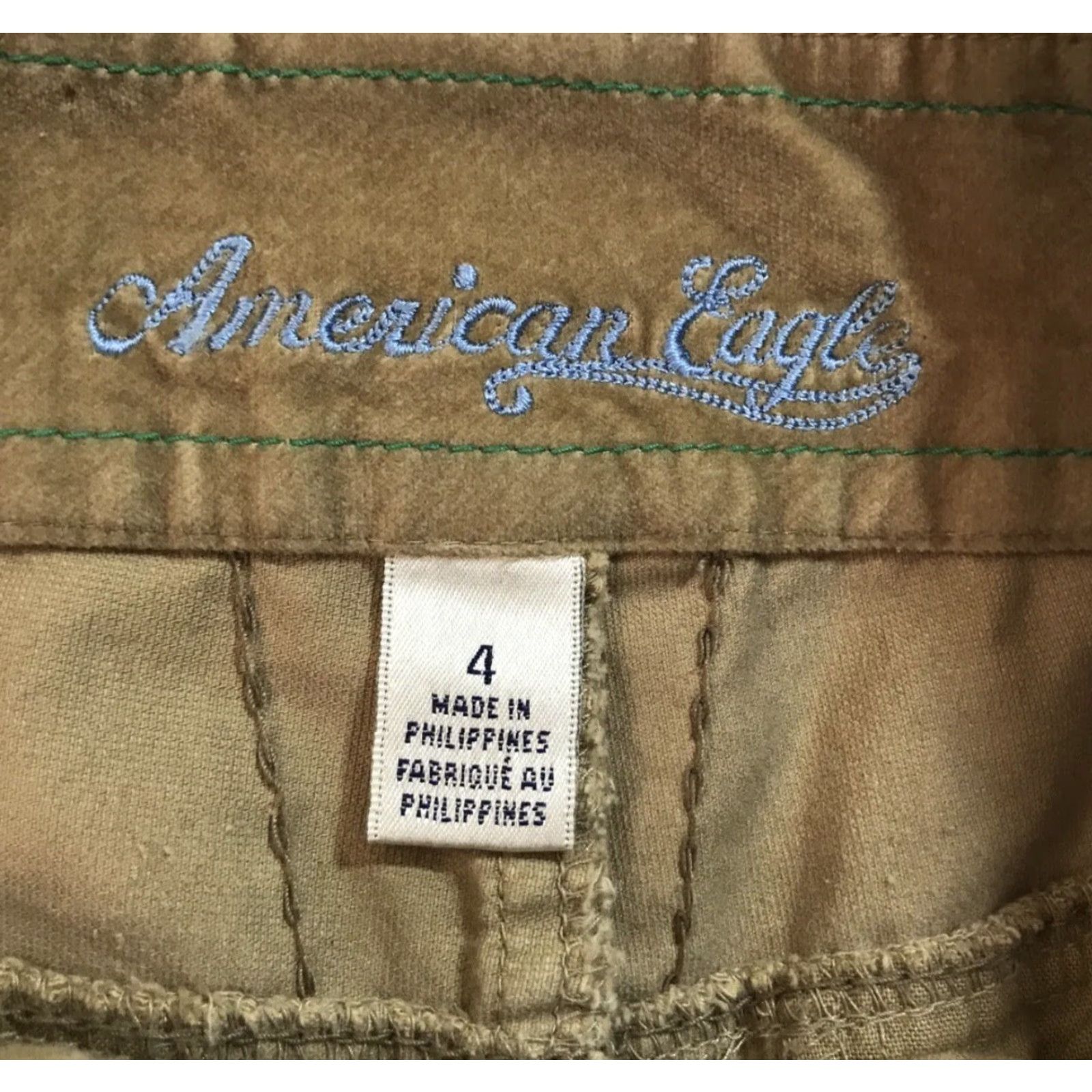American Eagle Outfitters American Eagle Outfitters Women's Mini Skirt Size 4 Camel Brown Native Western Size 27" / US 4 / IT 40 - 3 Thumbnail