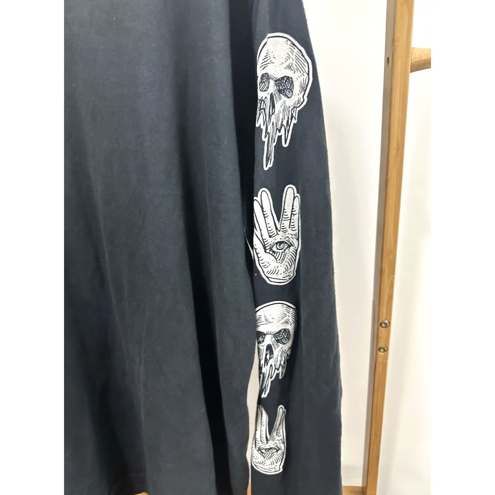 Vintage RARE Unus Annus Goddus Day Long Sleeve Youtube Merch T-Shirt XL Black Mens XXL? Size US XL / EU 56 / 4 - 4 Thumbnail
