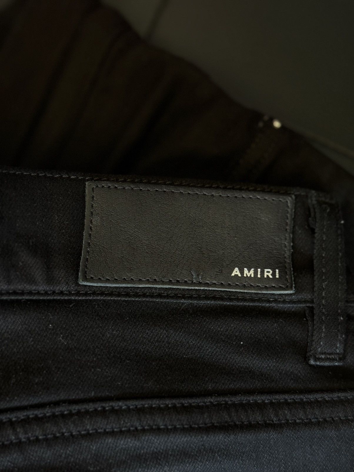 Amiri Amiri Black STAR Jeans Black Patch Size 30 Flawless 🧼 Size US 30 / EU 46 - 15 Thumbnail