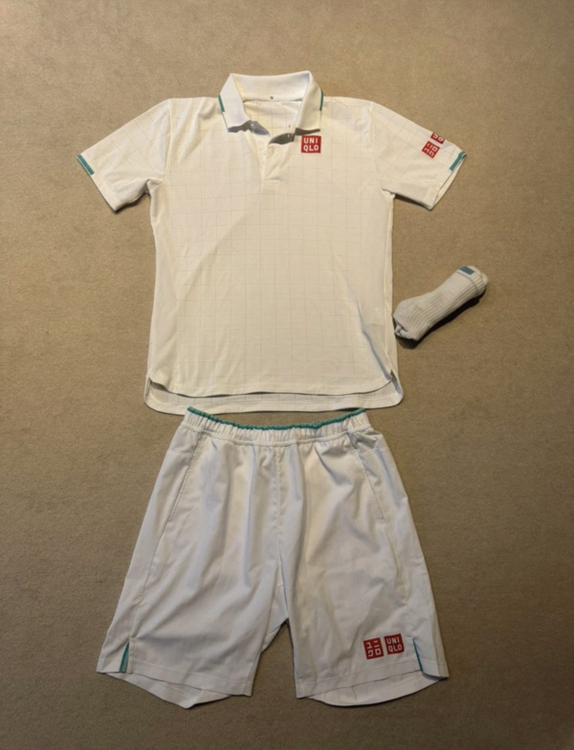 Uniqlo Uniqlo x Roger Federer Wimbledon Outfit 2021 Size US S / EU 44-46 / 1 - 1 Thumbnail