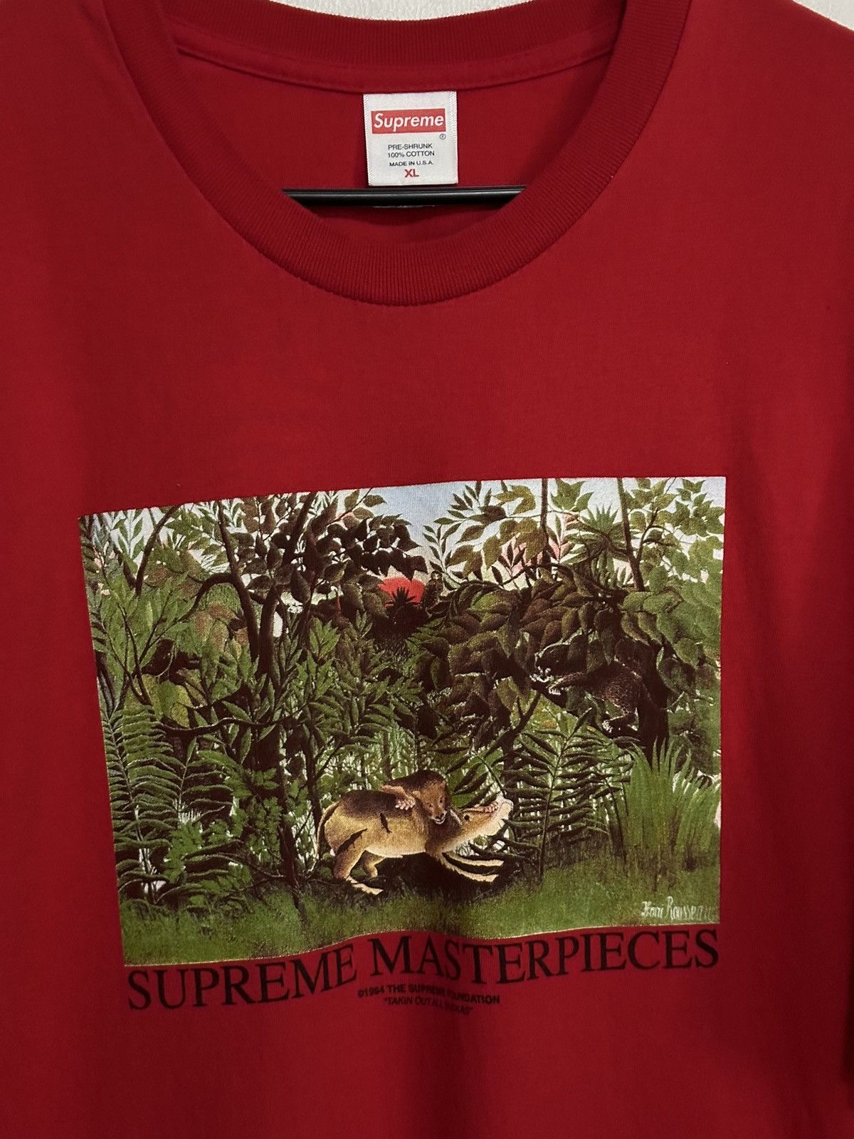 Supreme Supreme Masterpieces Tee Size US XL / EU 56 / 4 - 2 Thumbnail