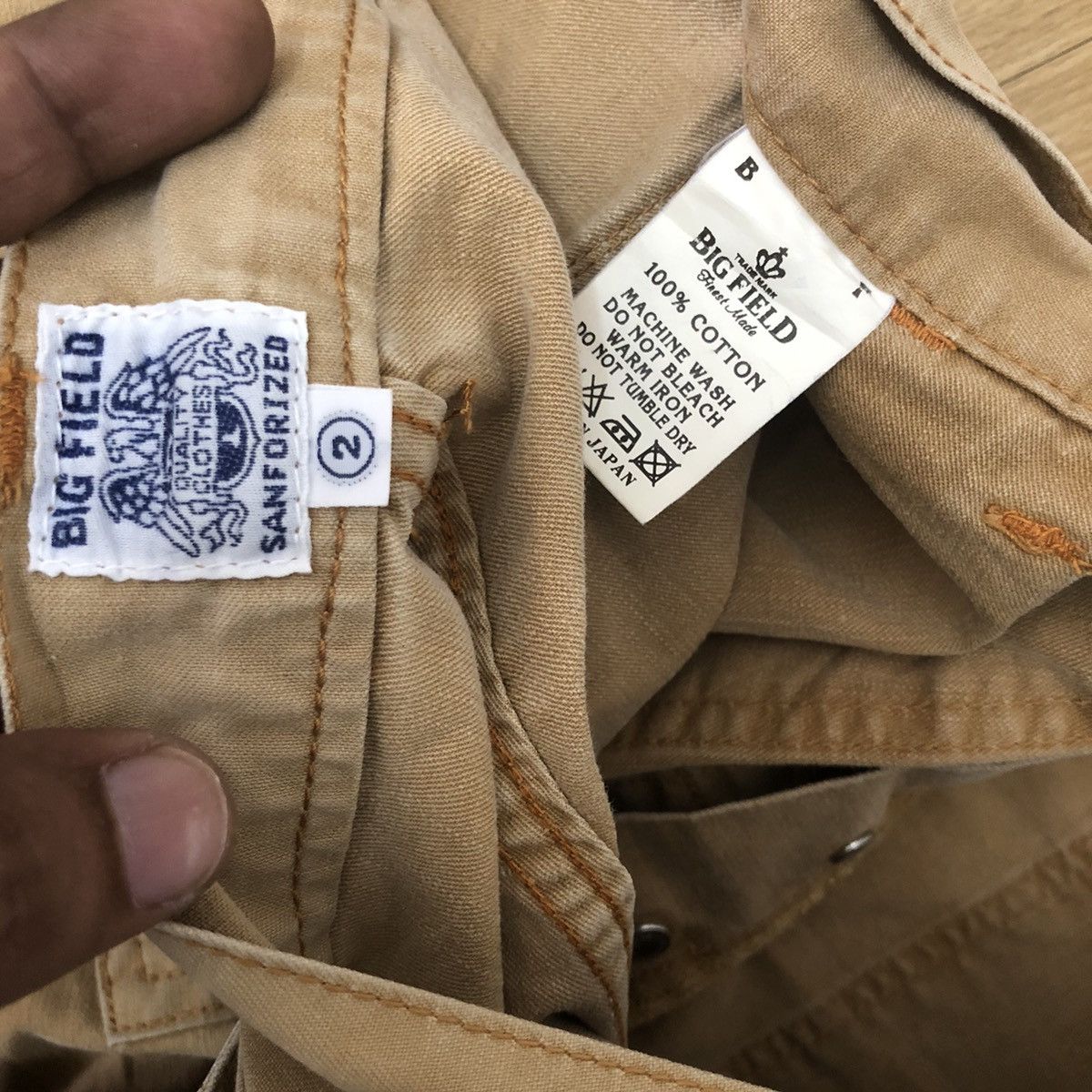 Japanese Brand BIG FIELD FATIQUE PANTS Size US 31 - 5 Thumbnail