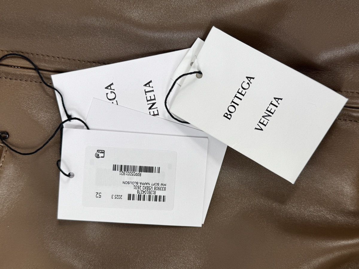Bottega Veneta SOFT LEATHER JACKET WITH SHERLING REMOVABLE COLLAR Size US XL / EU 56 / 4 - 8 Thumbnail