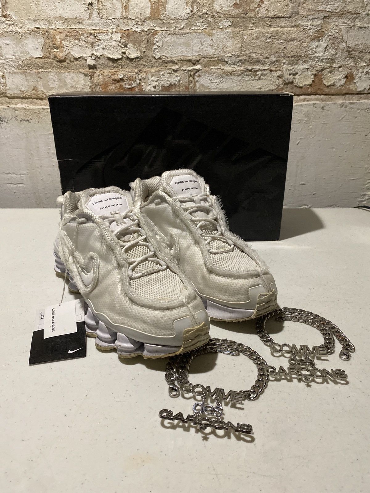 Comme des Garcons × Nike W NIKE SHOX TL / CDG Size US 11.5 / EU 44-45 - 2 Thumbnail