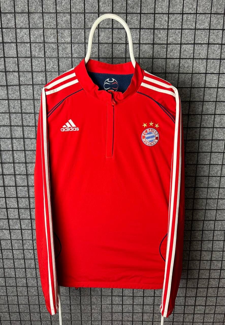 Adidas Adidas FC Bayern Munich fleece nylon reversible jacket Size US L / EU 52-54 / 3 - 7 Thumbnail