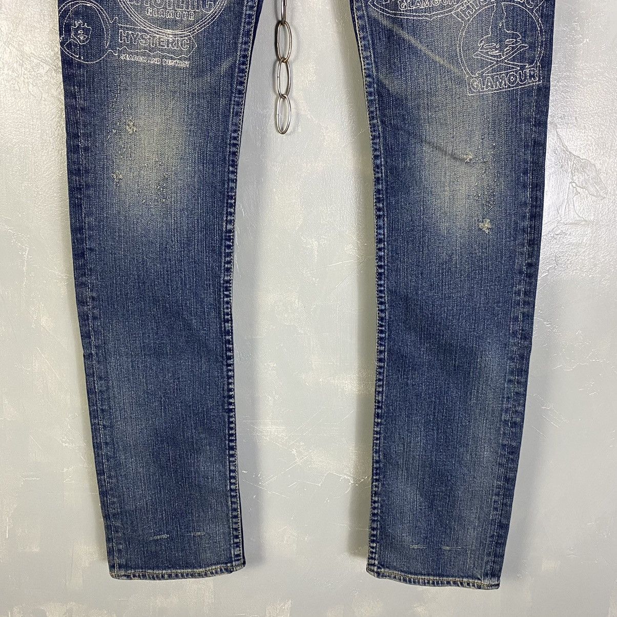 Hysteric Glamour Hysteric Glamour Studded Skinny Jeans Size 30" / US 8 / IT 44 - 3 Thumbnail