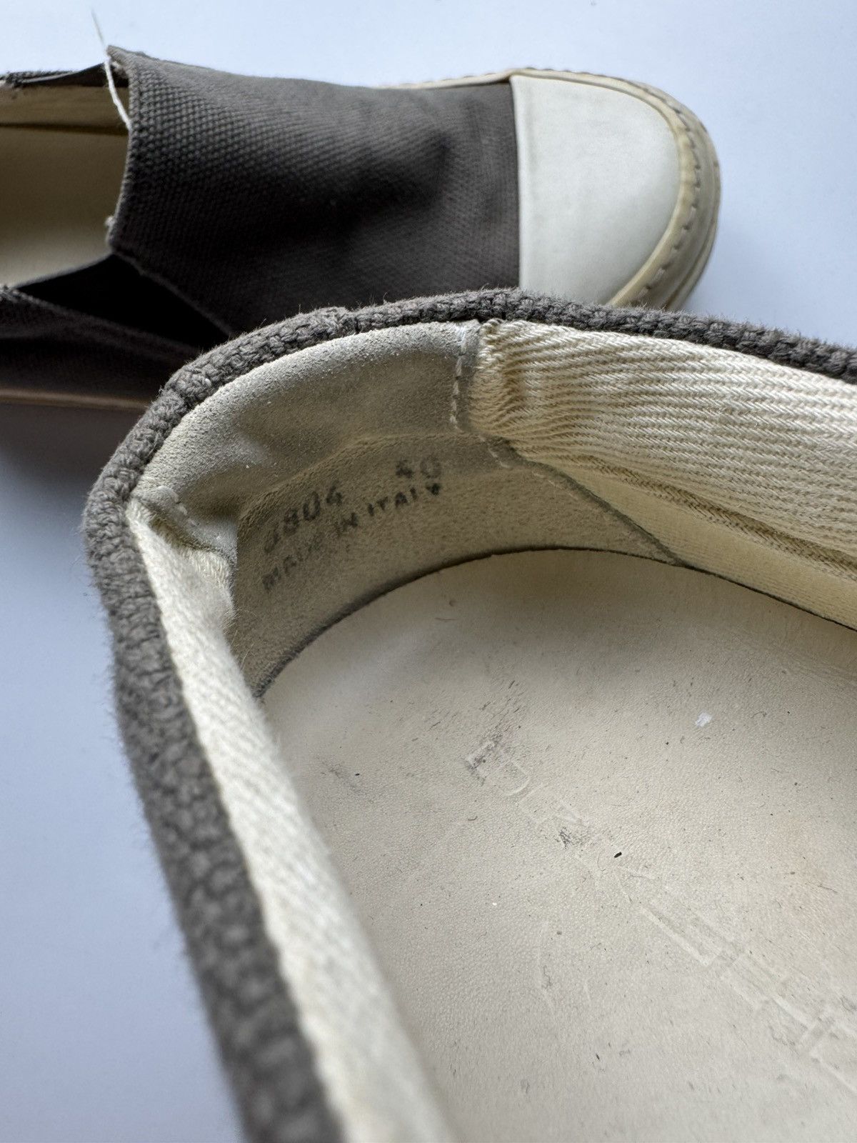 Rick Owens Drkshdw Rick Owens Drkshdw Beige Boat Shoes Size US 7 / EU 40 - 9 Thumbnail