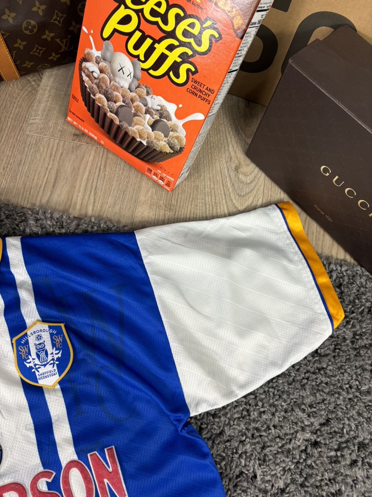 Puma × Vintage Vintage Puma Sheffield Wednesday FC 1995/97 football shirt Size US L / EU 52-54 / 3 - 8 Thumbnail
