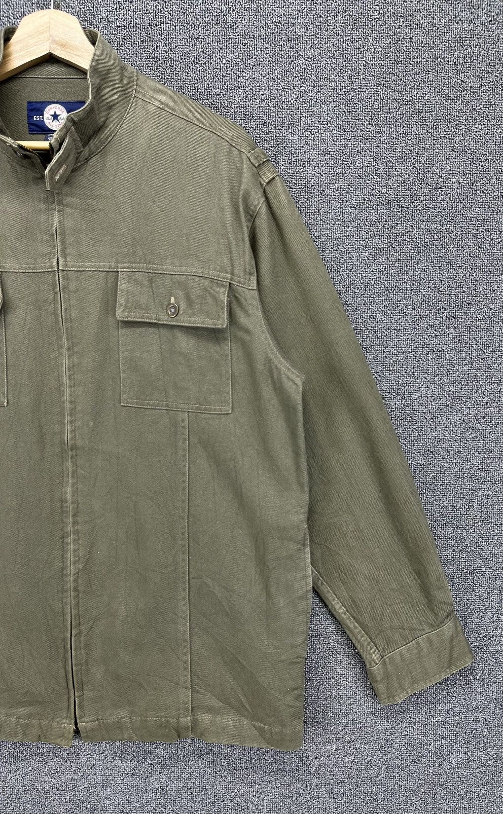 Converse Vintage Converse Military Style Jacket Size US L / EU 52-54 / 3 - 4 Thumbnail