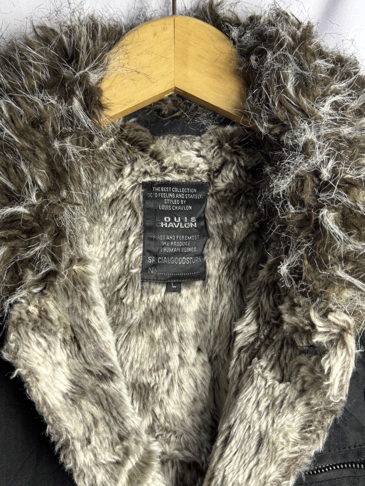 If Six Was Nine ❌SOLD❌FAUX FUR JAPANESE LOUIS CHAVLON GOTHIC PUNK Size US L / EU 52-54 / 3 - 7 Thumbnail