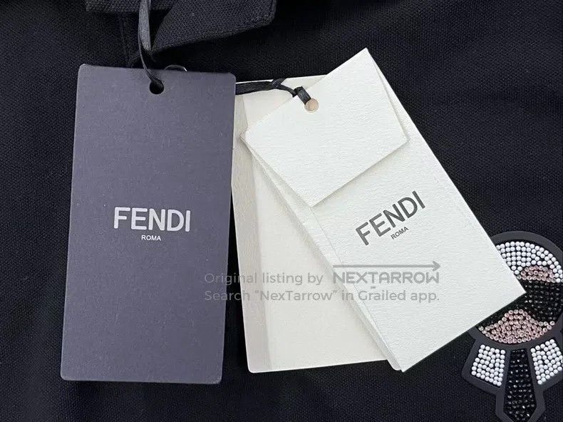 Fendi Fendi Kaiser logo short-sleeve polo shirt T-shirt Size US S / EU 44-46 / 1 - 5 Thumbnail