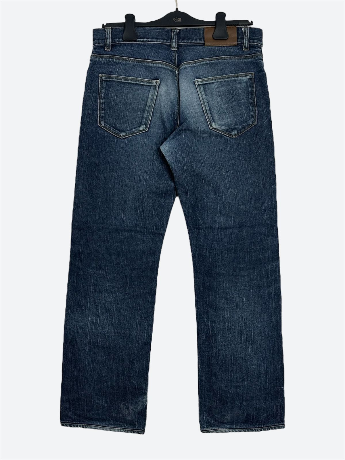 Prada CC000013 Prada Classic Fit Straight Jeans Washed Blue 33 Size US 33 - 2 Thumbnail