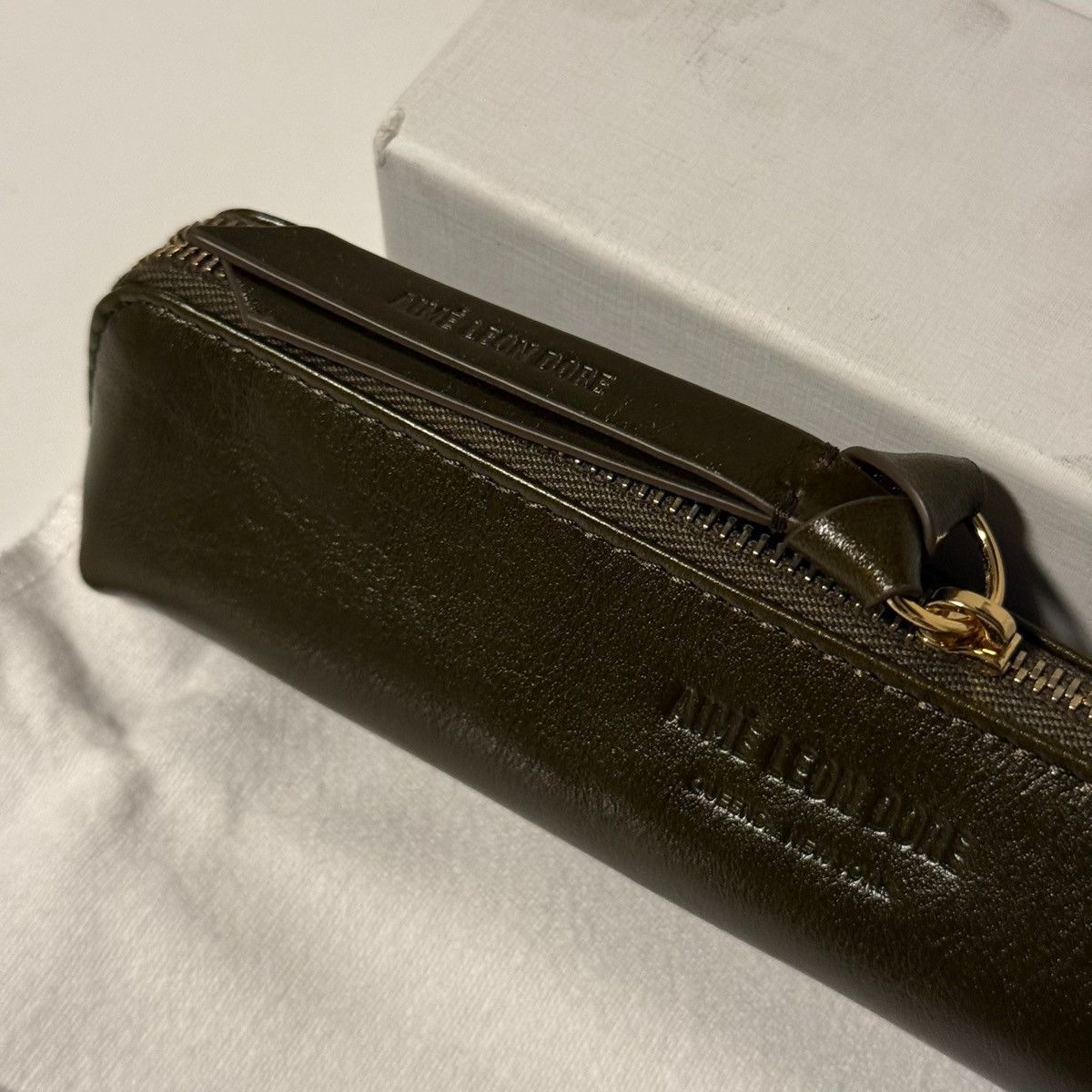Aime Leon Dore Aime Leon Dore Leather Stationary Pouch Pencils / Eraser Size ONE SIZE - 6 Thumbnail