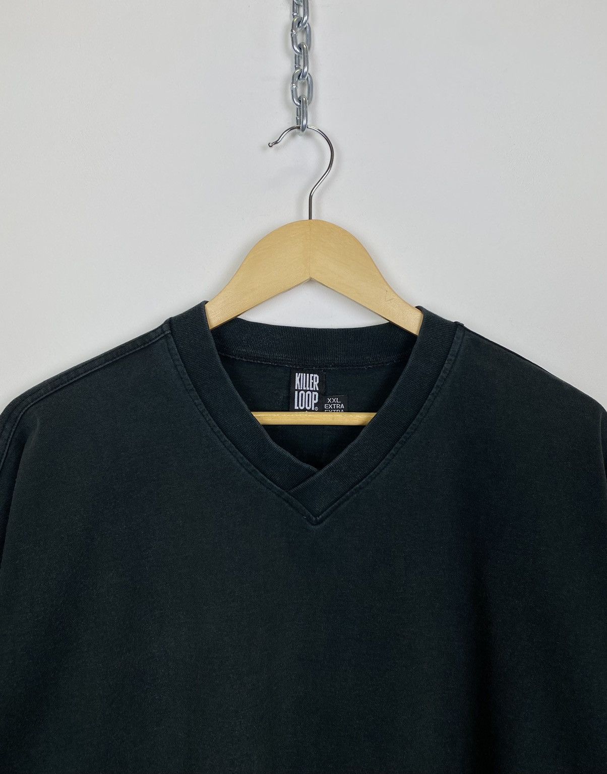 Other Vintage Killer Loop Art Sweatshirt Graphic Black Pullover Size US XXL / EU 58 / 5 - 4 Thumbnail
