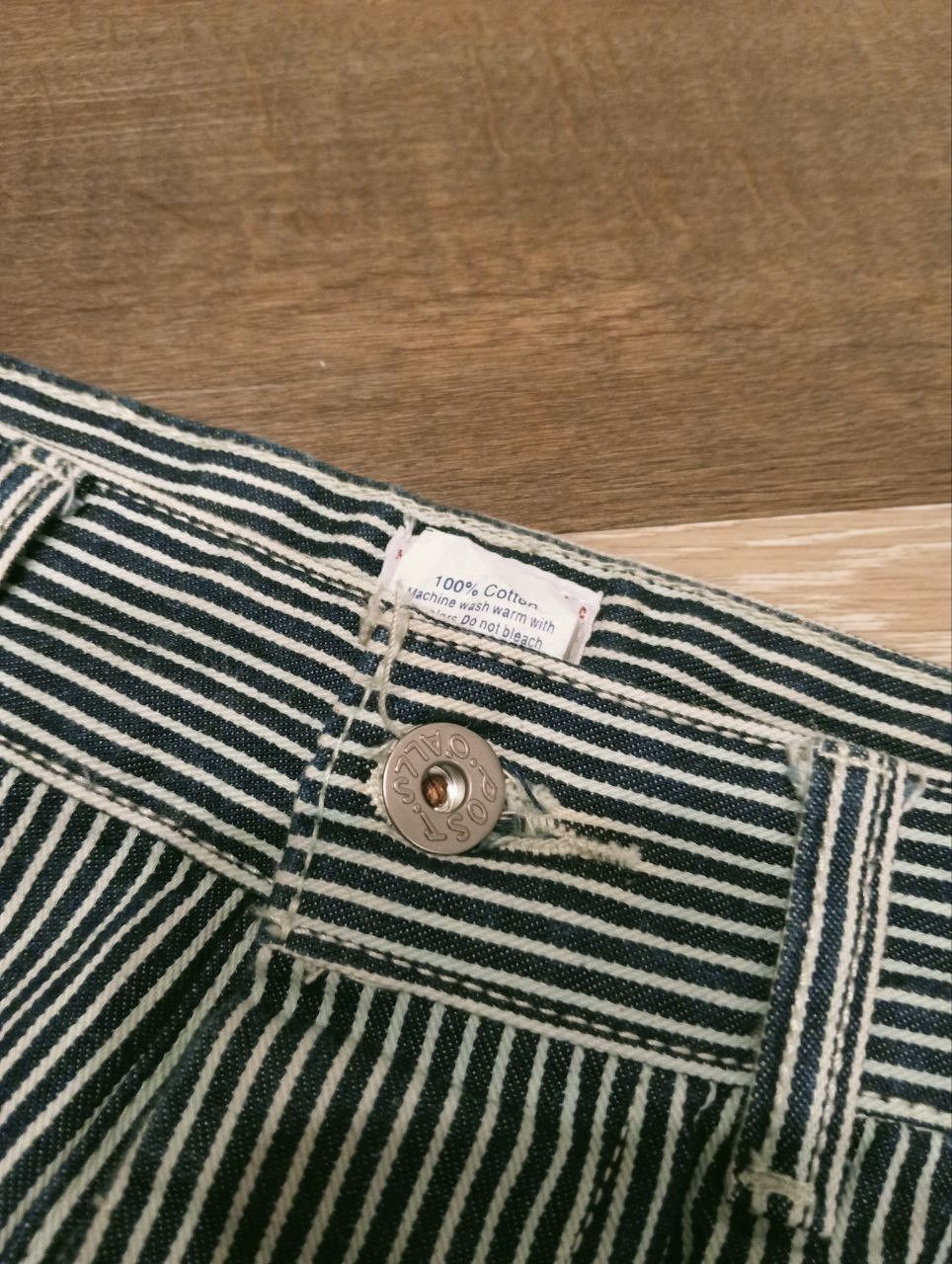 Post Overalls VINTAGE POST OVERALLS HICKORY PANTS Size US 34 / EU 50 - 10 Thumbnail