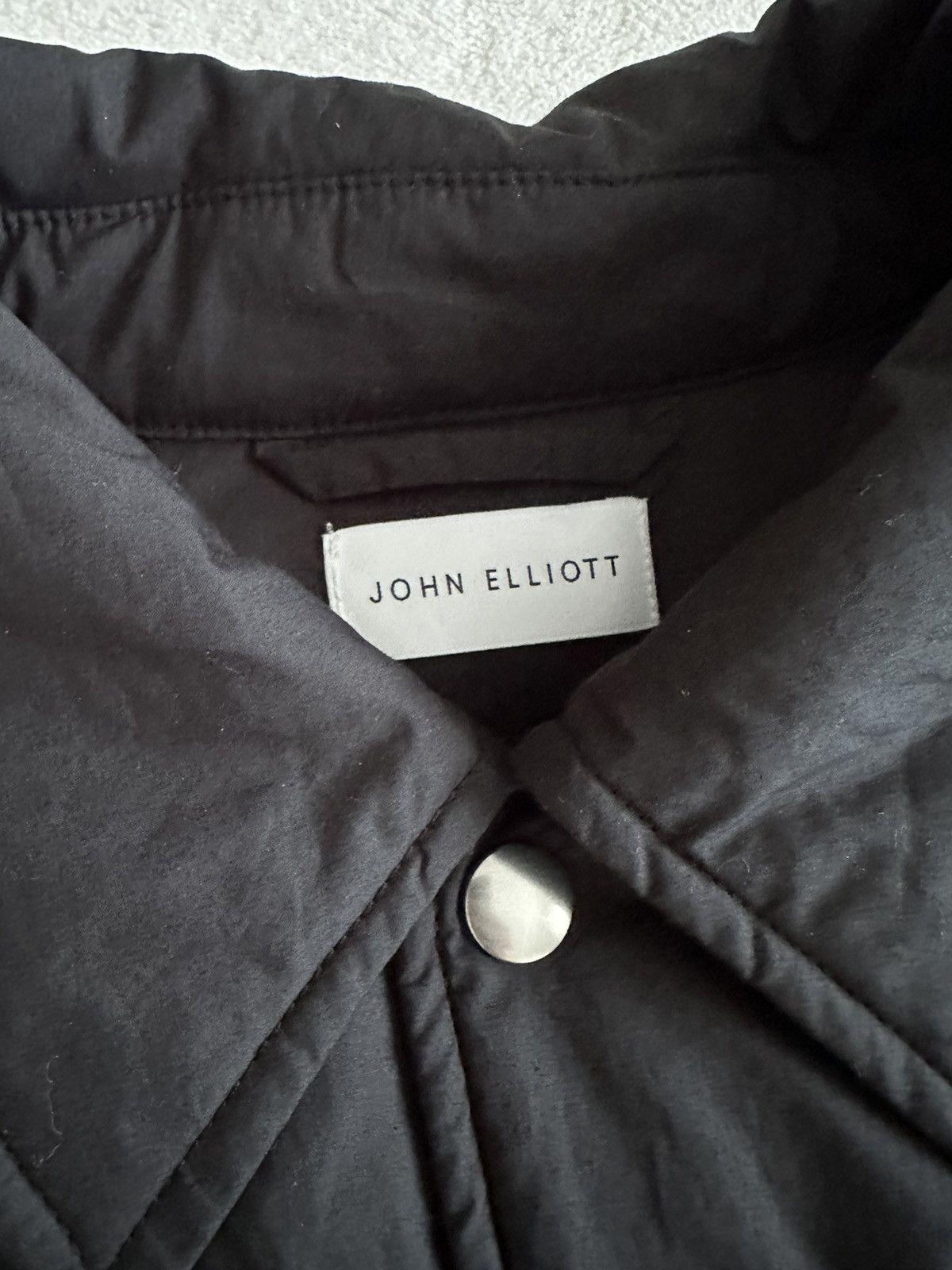 John Elliott John Elliott Scout Overshirt Black Size US S / EU 44-46 / 1 - 4 Thumbnail