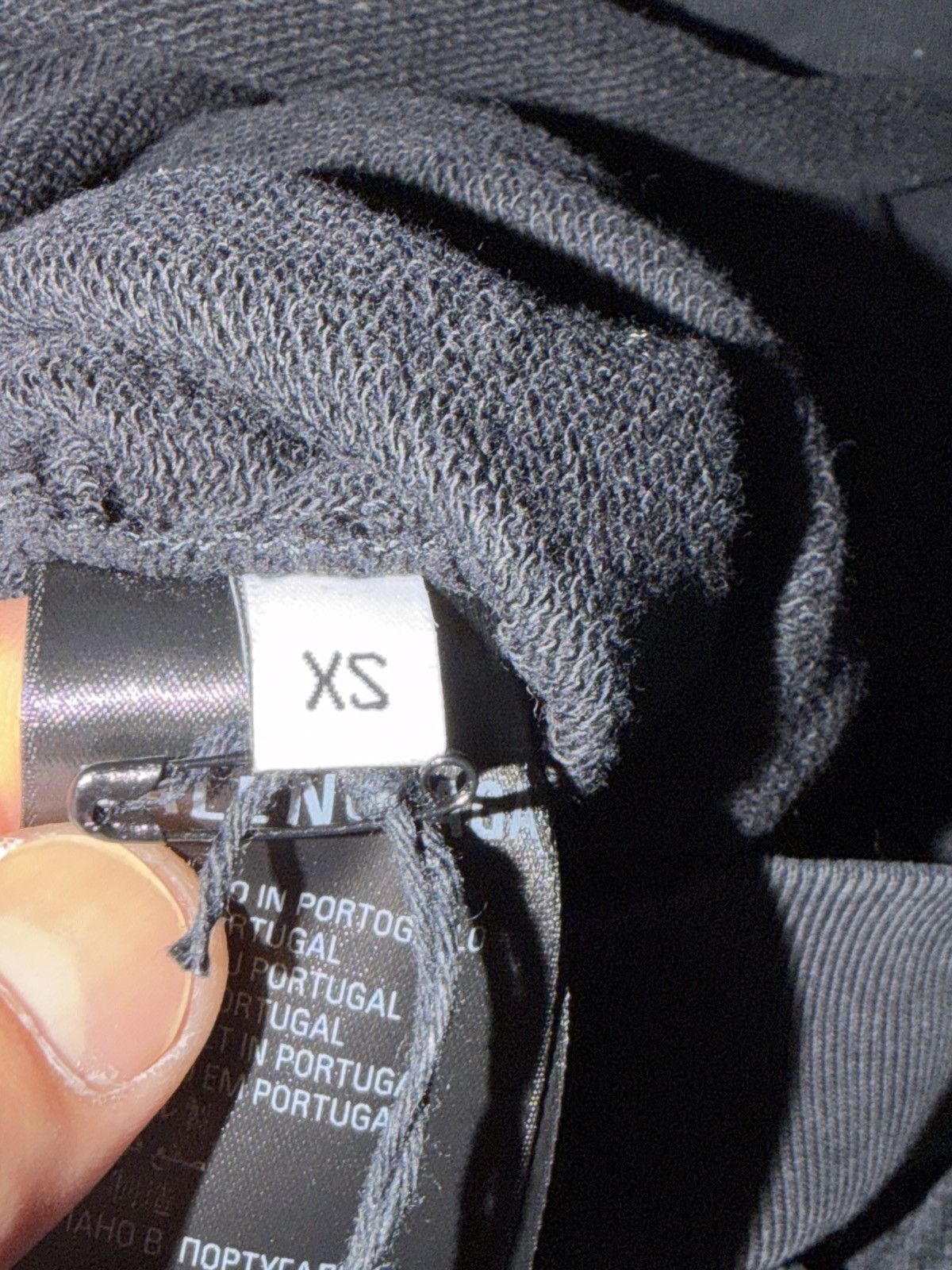 Balenciaga Balenciaga black rhinestone studded logo hoodie xs Size US XS / EU 42 / 0 - 5 Thumbnail