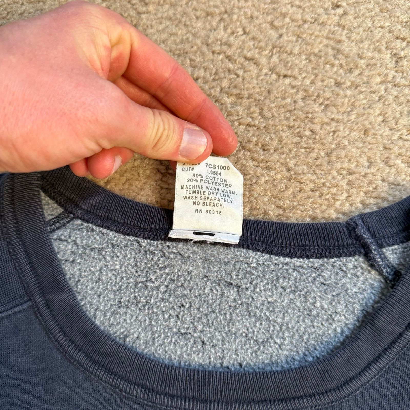 Lucky Brand Vintage Lucky Brand Bulldogs Crewneck Sz L Size US L / EU 52-54 / 3 - 5 Thumbnail