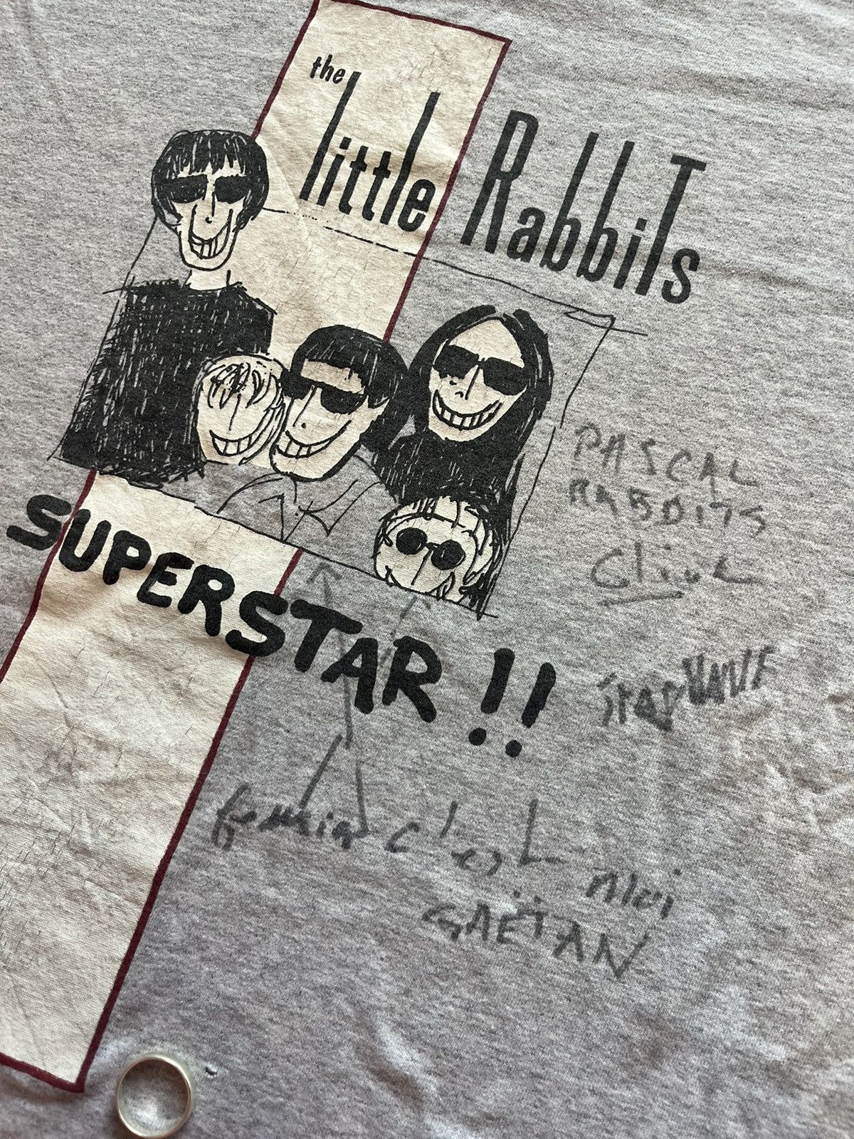 Band Tees × Vintage Vintage The Little RabbiTs Superstar !! 90’s ( Signature ) Size US XL / EU 56 / 4 - 9 Thumbnail