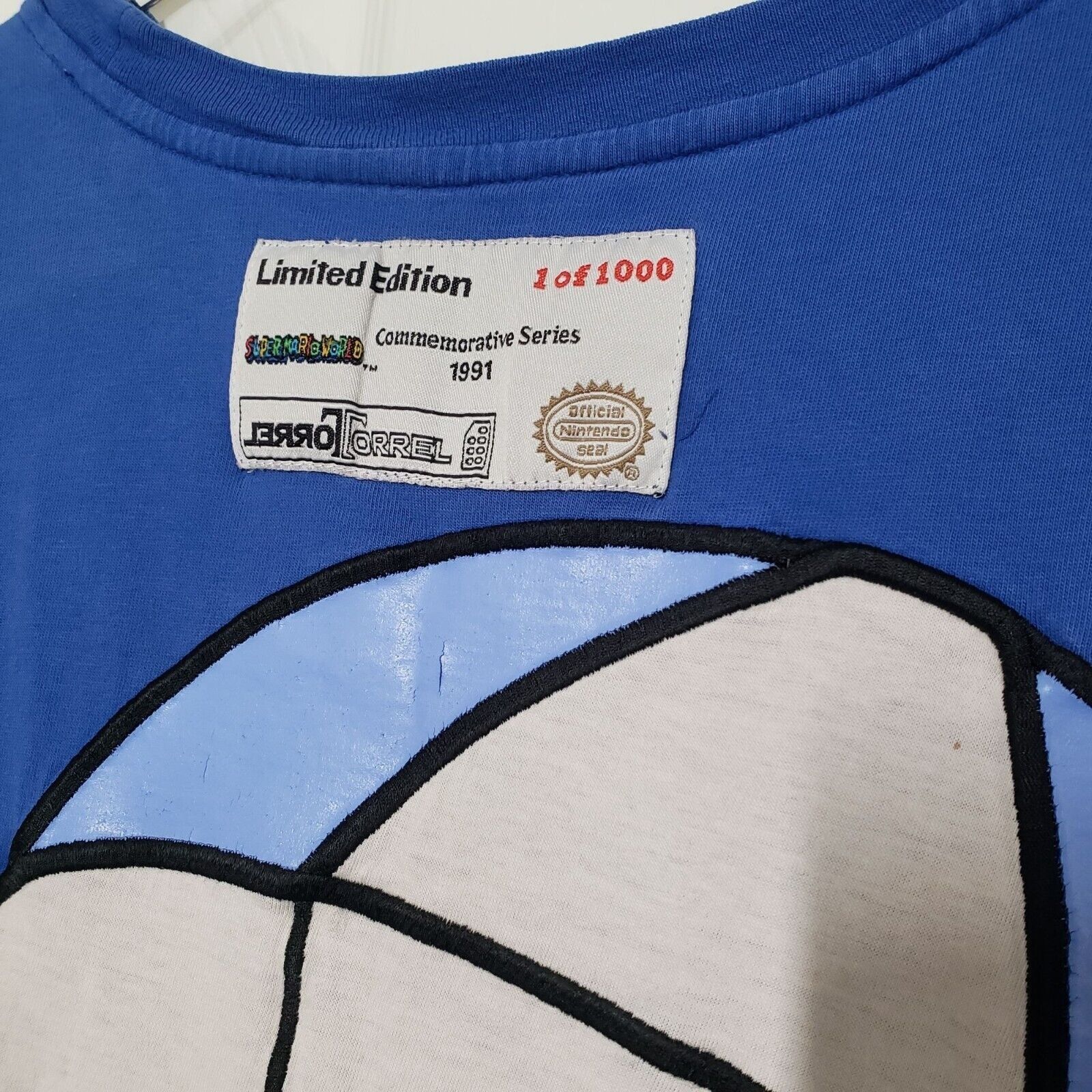 Designer Vintage 90s Torrel Nintendo Super Mario World Tee Mens Sz M Size US M / EU 48-50 / 2 - 9 Thumbnail