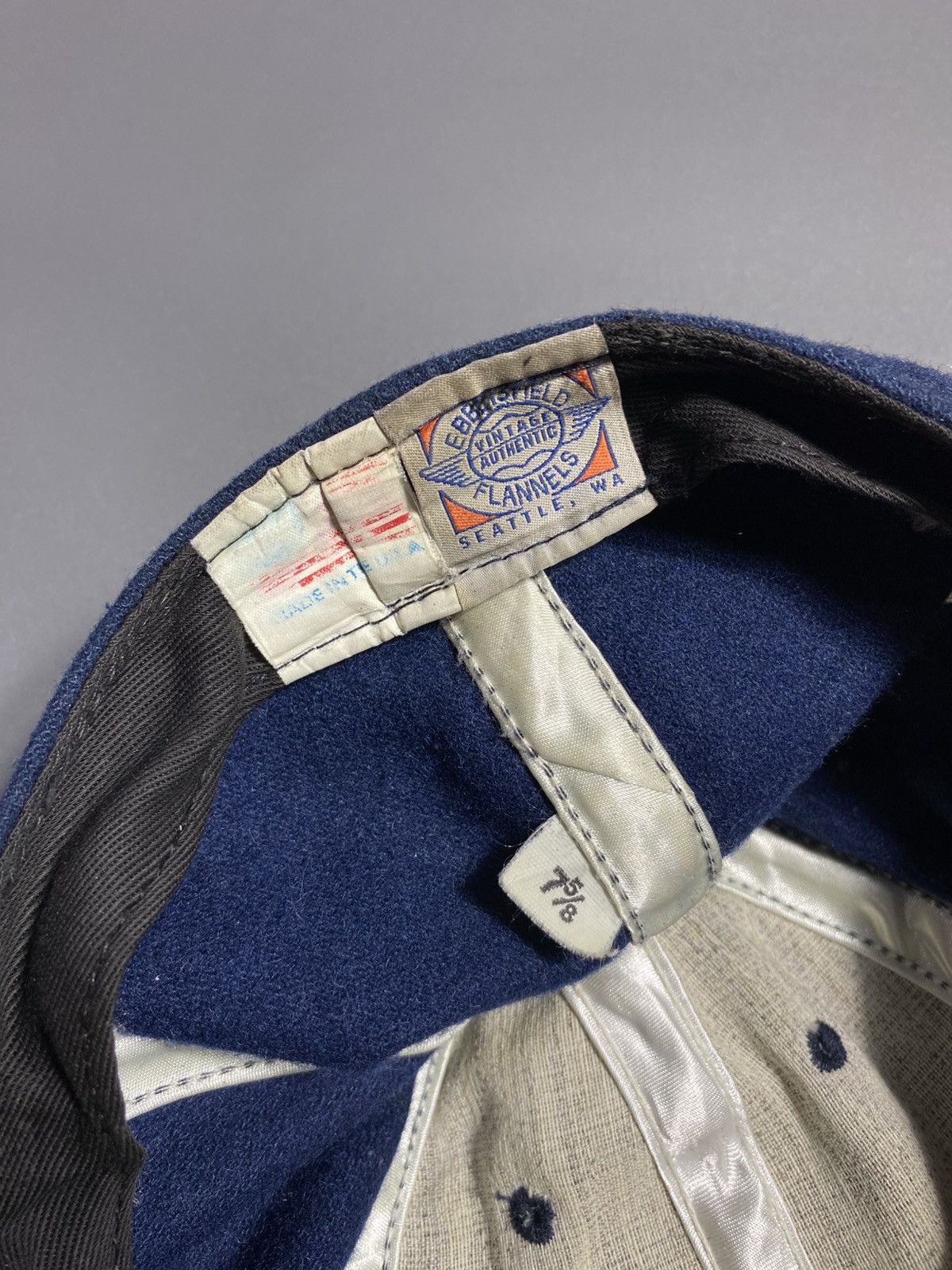 Ebbets Field Flannels Vintage Brooklyn Eagles 1935 Wool Ballcap Size ONE SIZE - 5 Thumbnail