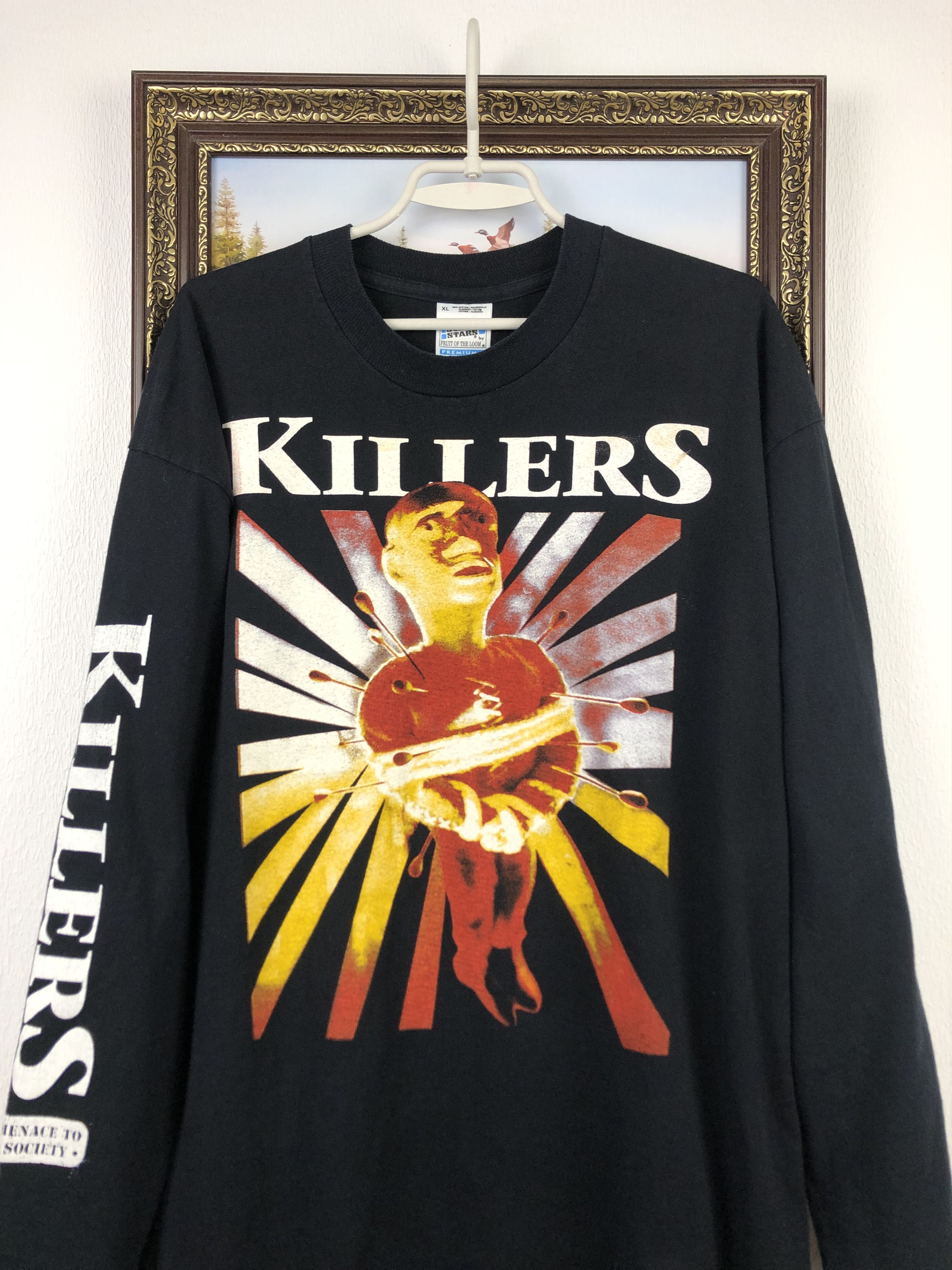 Band Tees Vintage Iron Maiden Killers Band Shirt Long Sleeve Ultimate Size US XL / EU 56 / 4 - 3 Thumbnail
