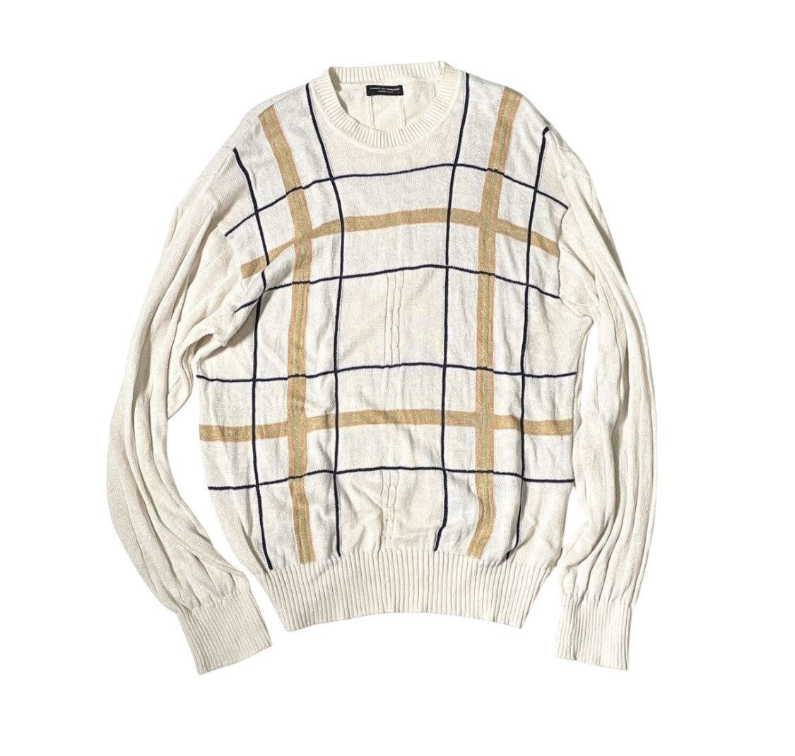 Comme des Garcons Vintage cdg homme plus knitted striped sweater Size US M / EU 48-50 / 2 - 1 Thumbnail