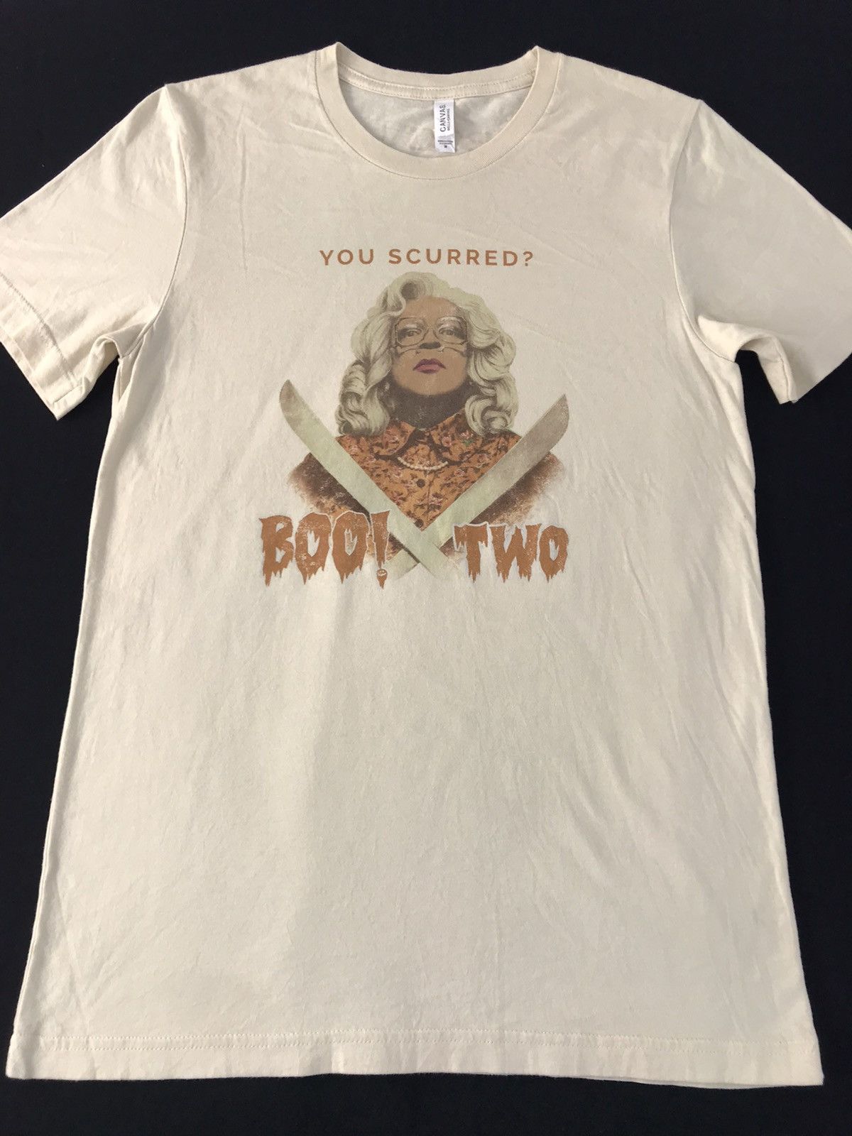Vintage 2017 Boo 2 You Scurred Madea Tyler Perry Movie Promo Tee Size US S / EU 44-46 / 1 - 3 Thumbnail